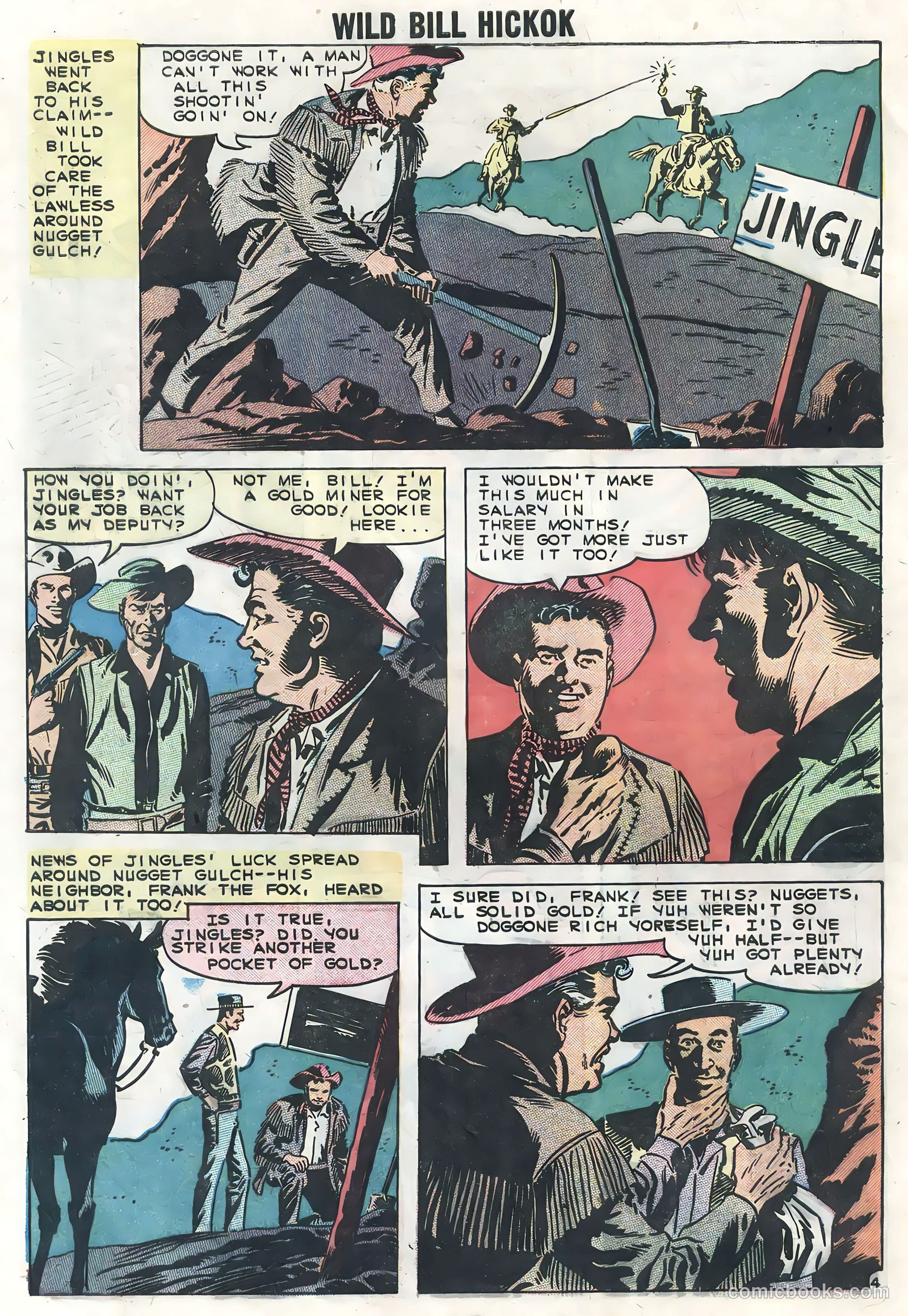 Wild Bill Hickok and Jingles #73 — page 28 of 36