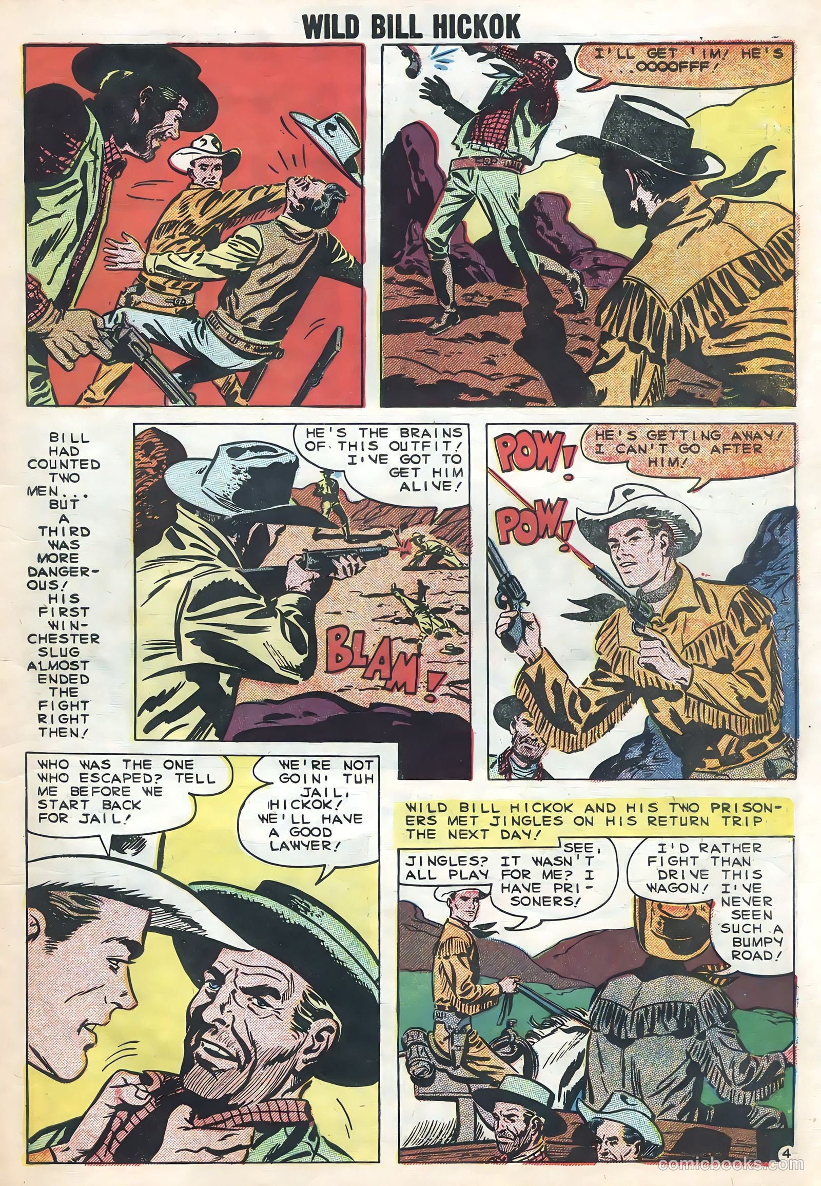 Wild Bill Hickok and Jingles #74 — page 7 of 36