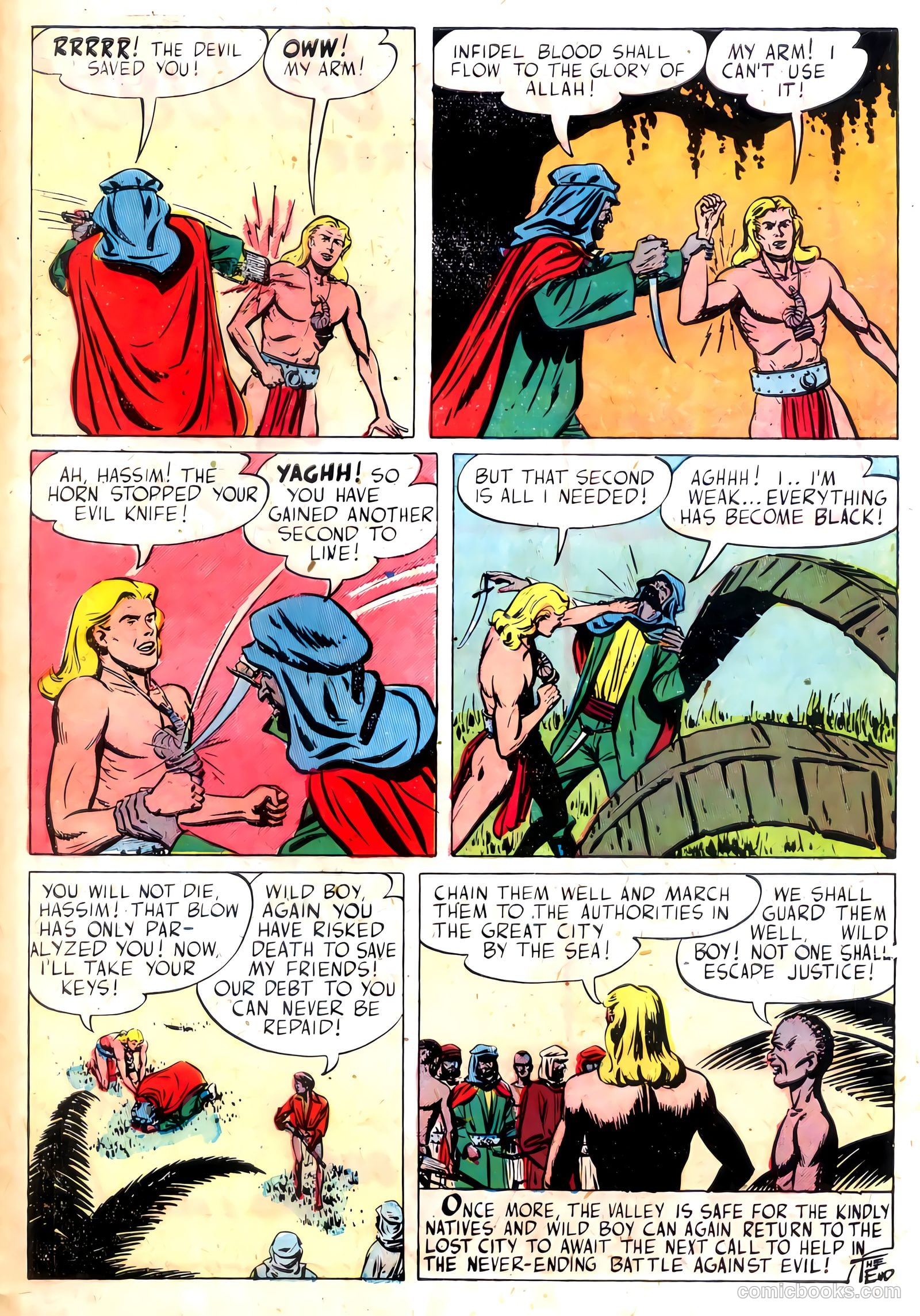 Wild Boy #4 — page 33 of 36