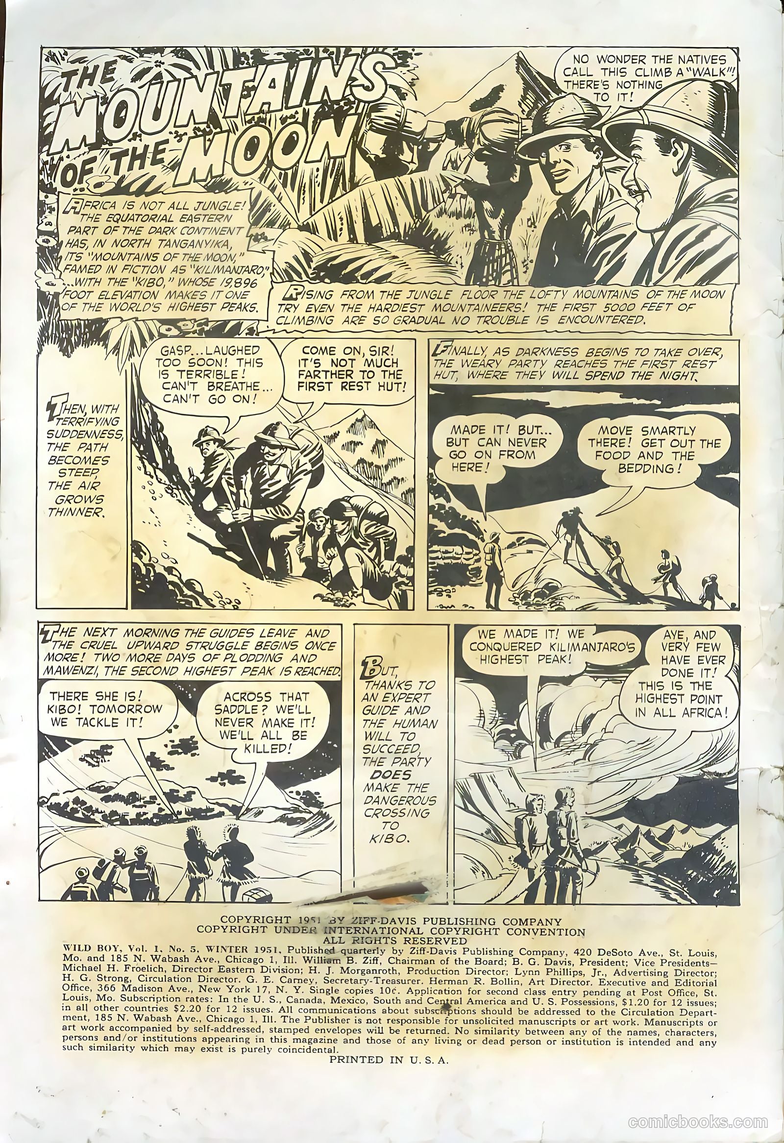 Wild Boy #5 — page 2 of 36