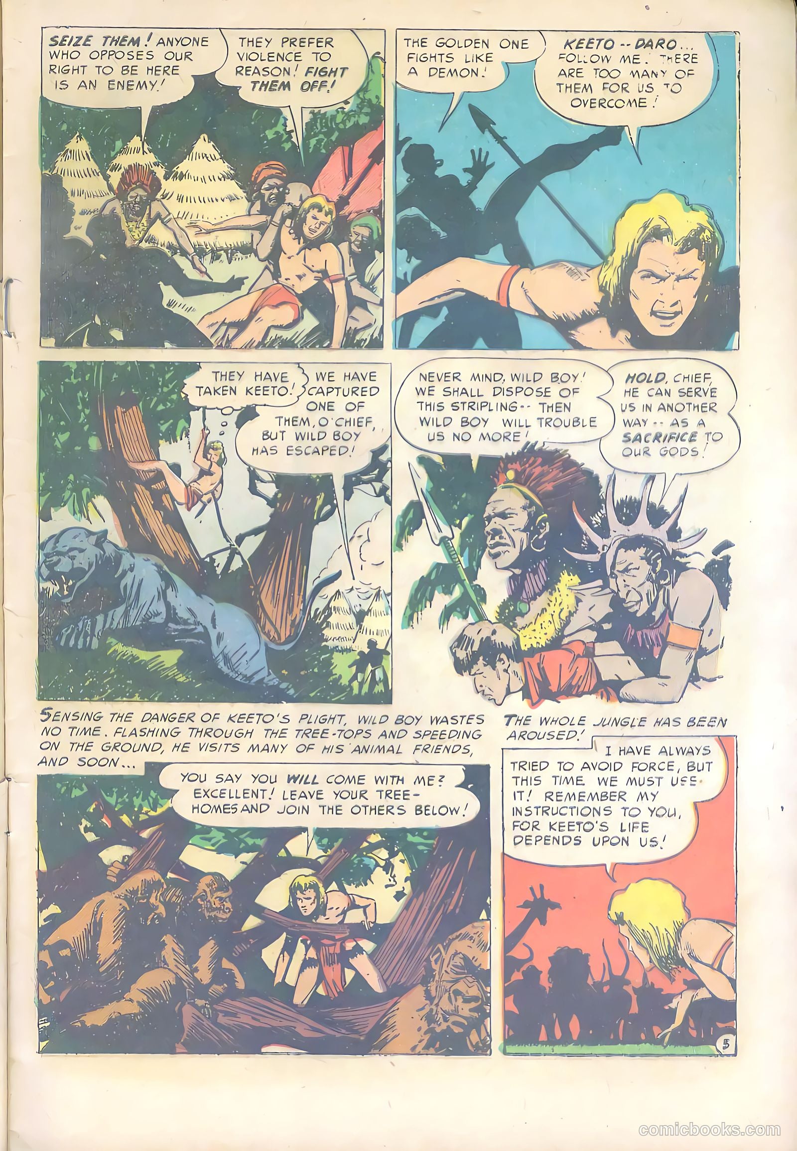 Wild Boy #5 — page 7 of 36