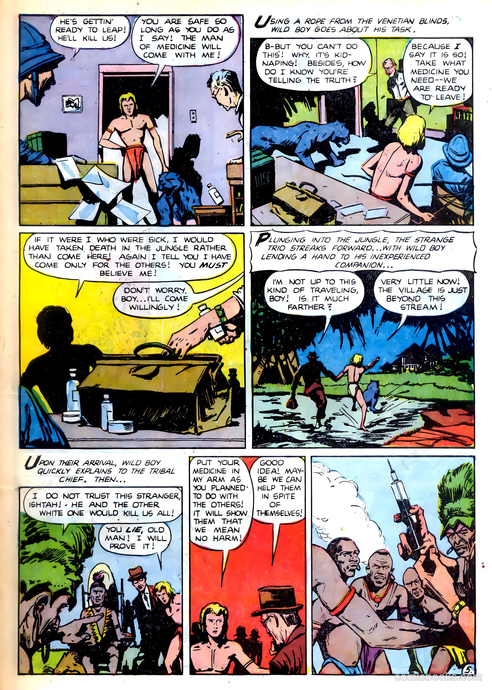 Wild Boy #6 — page 31 of 36