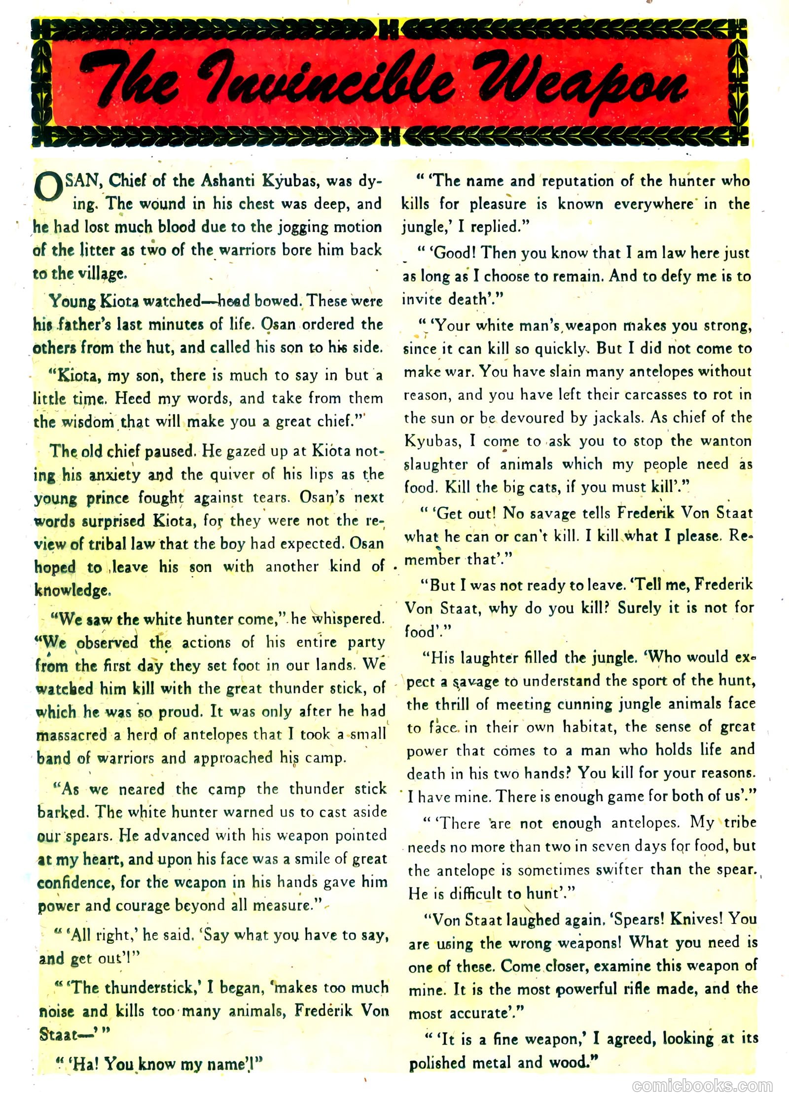 Wild Boy #7 — page 20 of 36