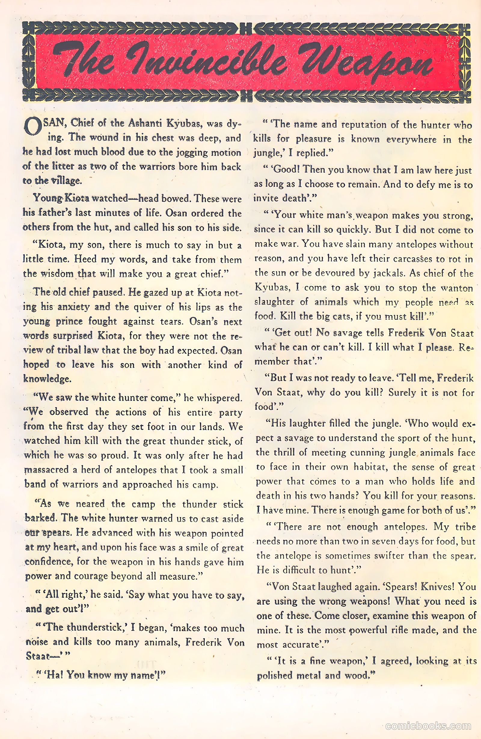 Wild Boy of the Congo #11 — page 21 of 37