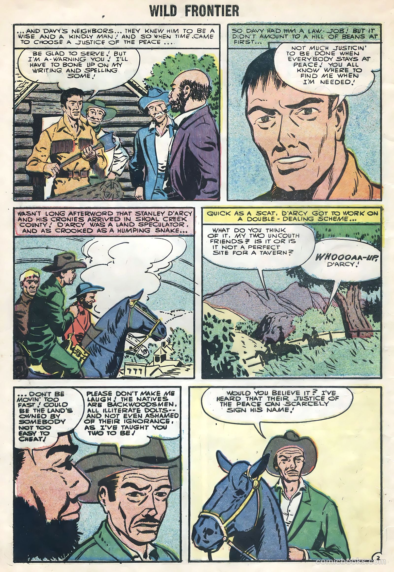 Wild Frontier #4 — page 4 of 36
