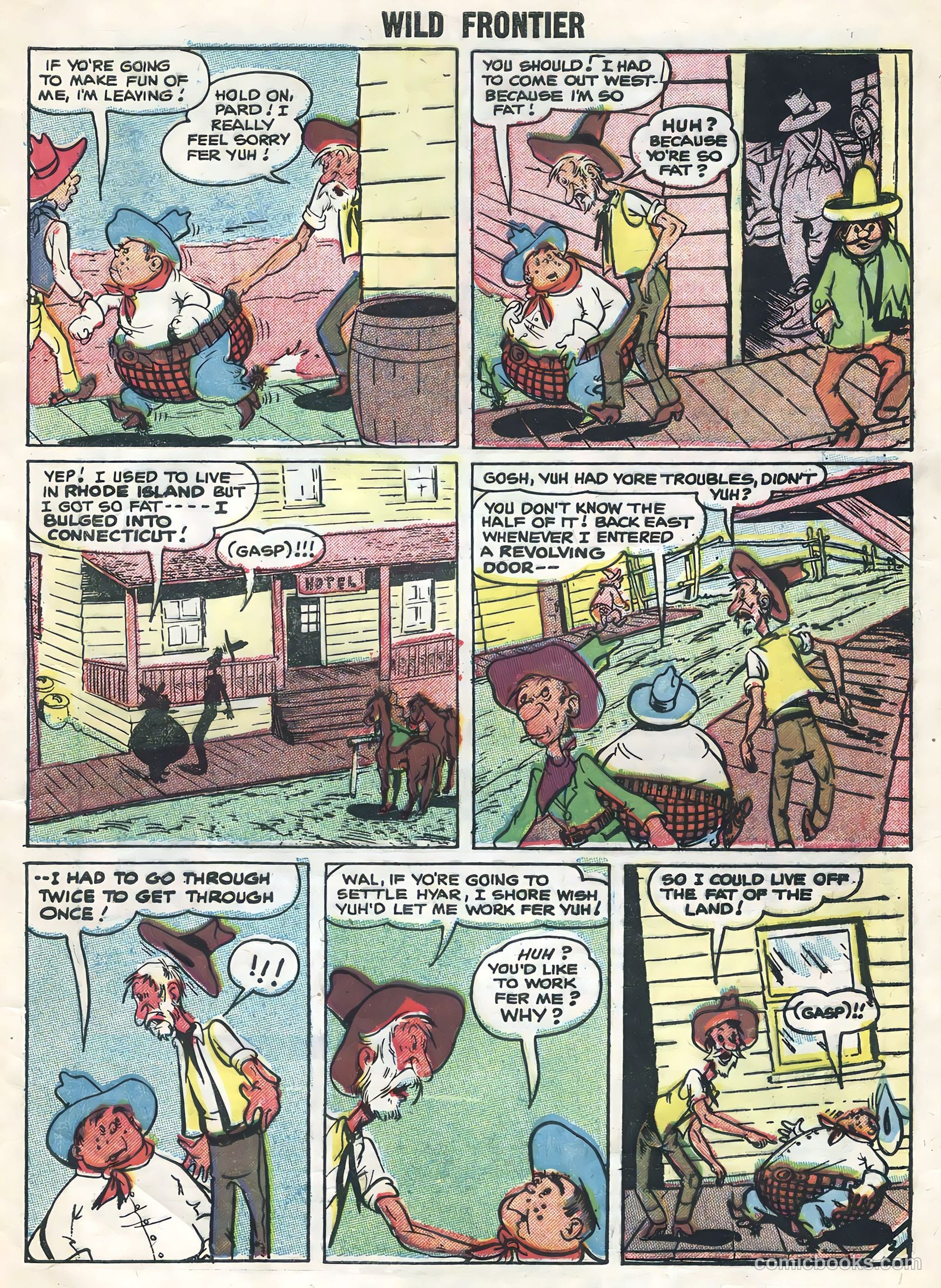 Wild Frontier #4 — page 33 of 36