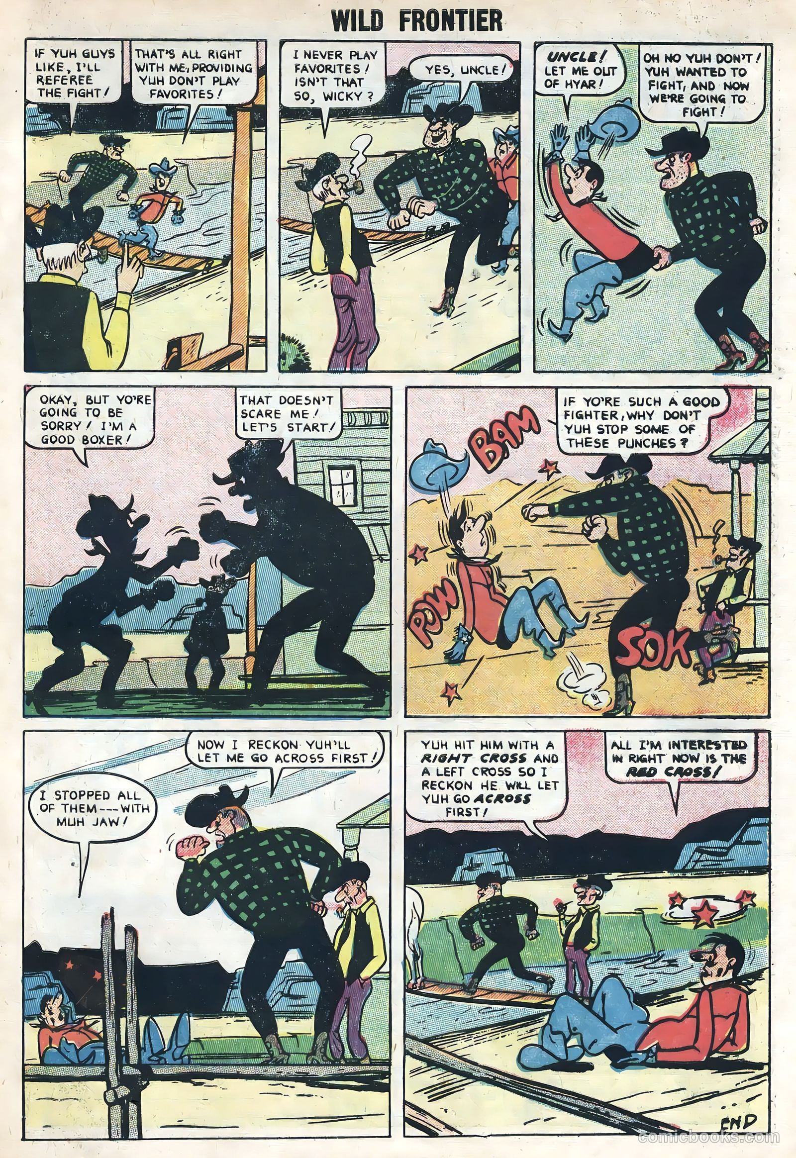 Wild Frontier #5 — page 33 of 36