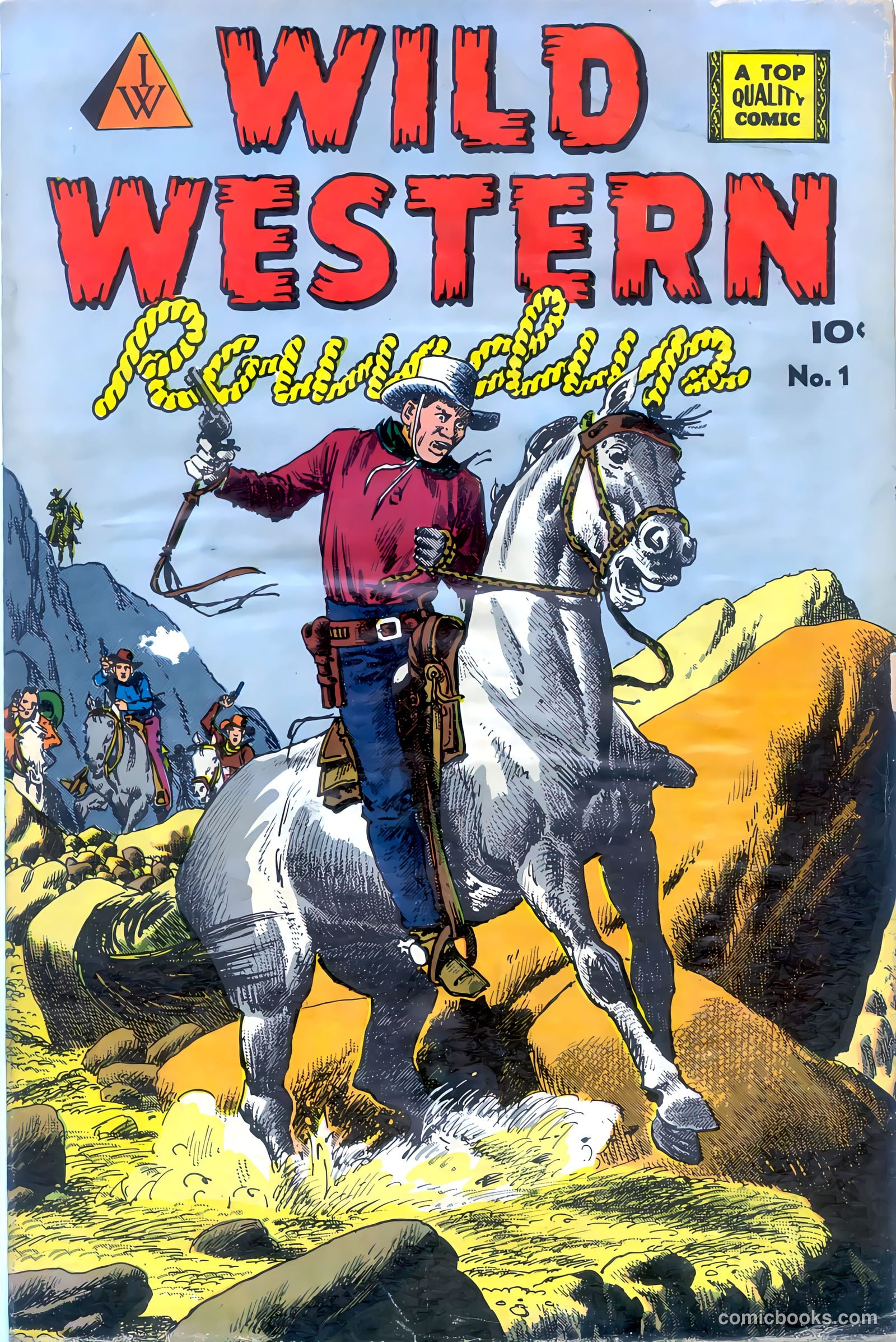 Wild Western Roundup #1 — page 1 of 37