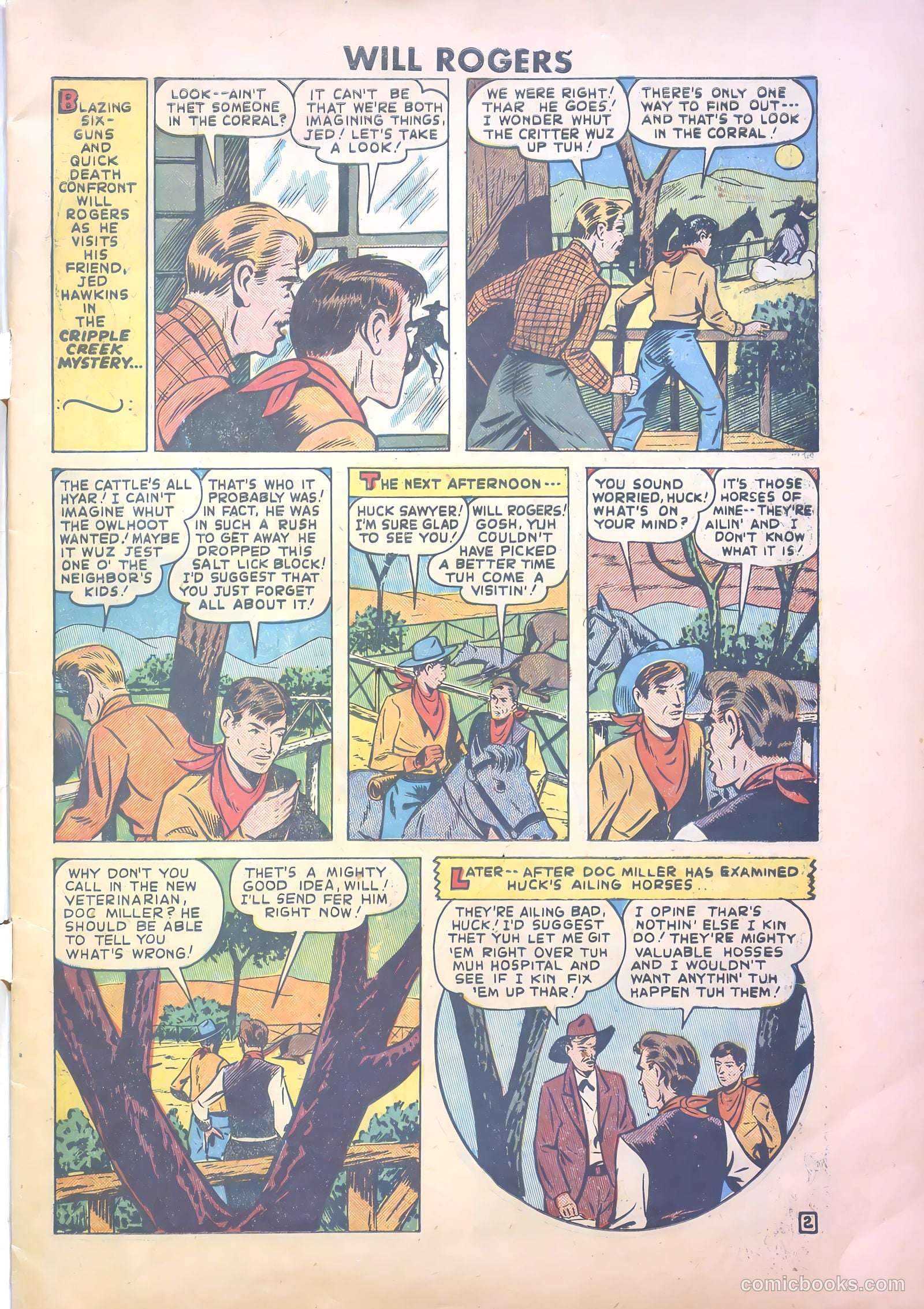Will Rogers #2 — page 3 of 37