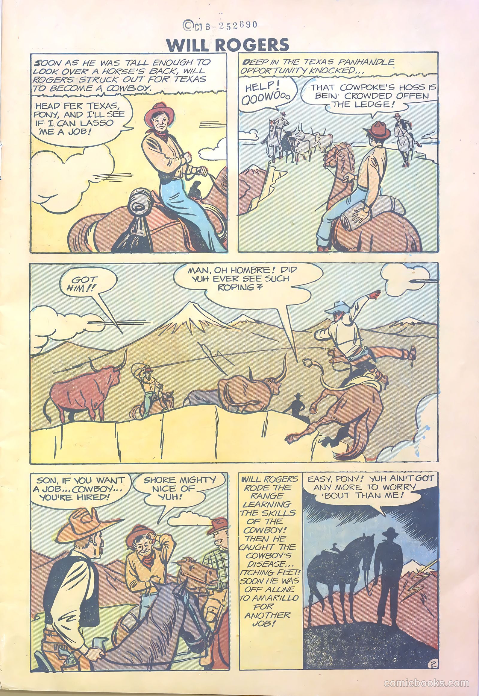Will Rogers #5 — page 3 of 36