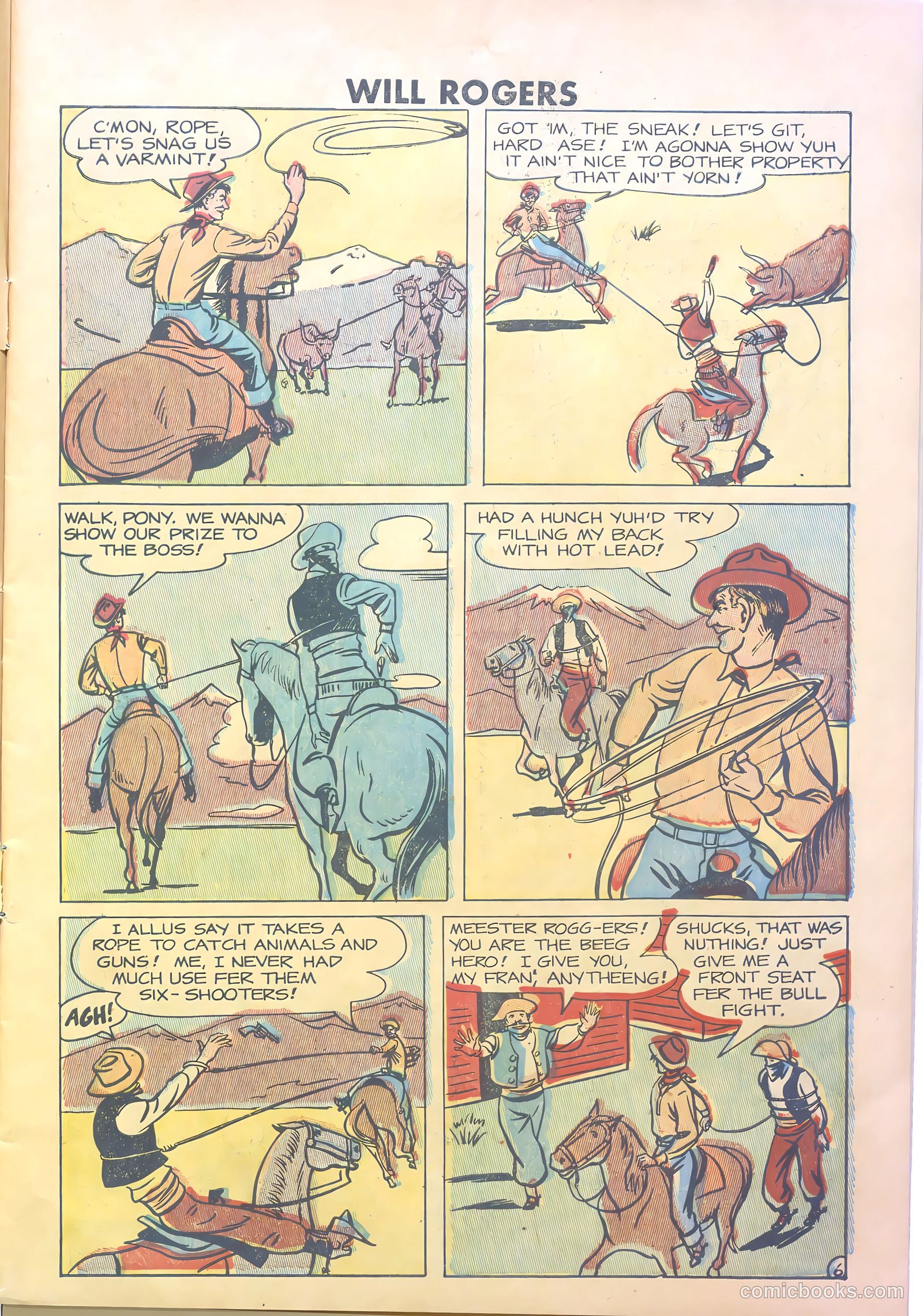 Will Rogers #5 — page 7 of 36