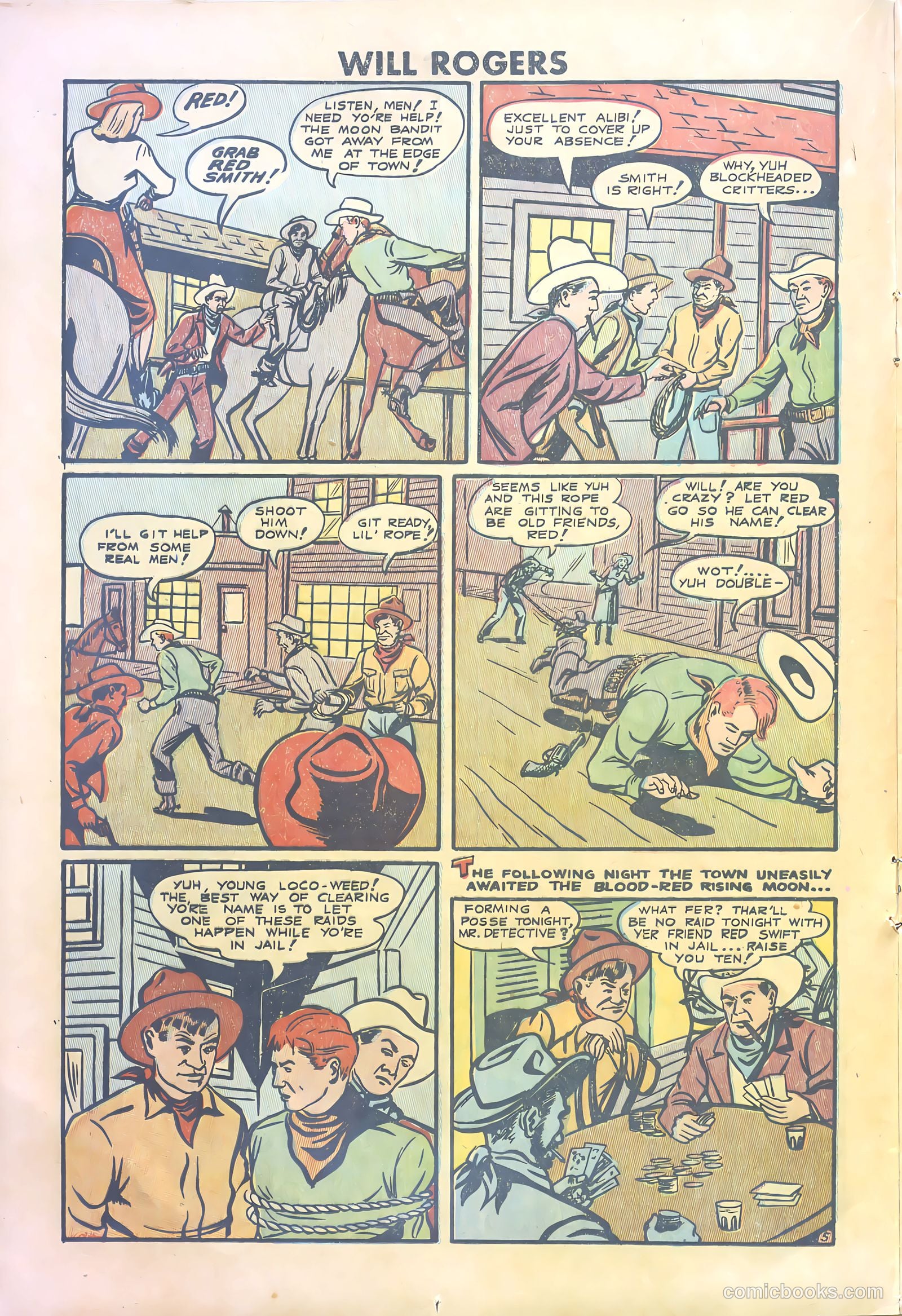 Will Rogers #5 — page 16 of 36