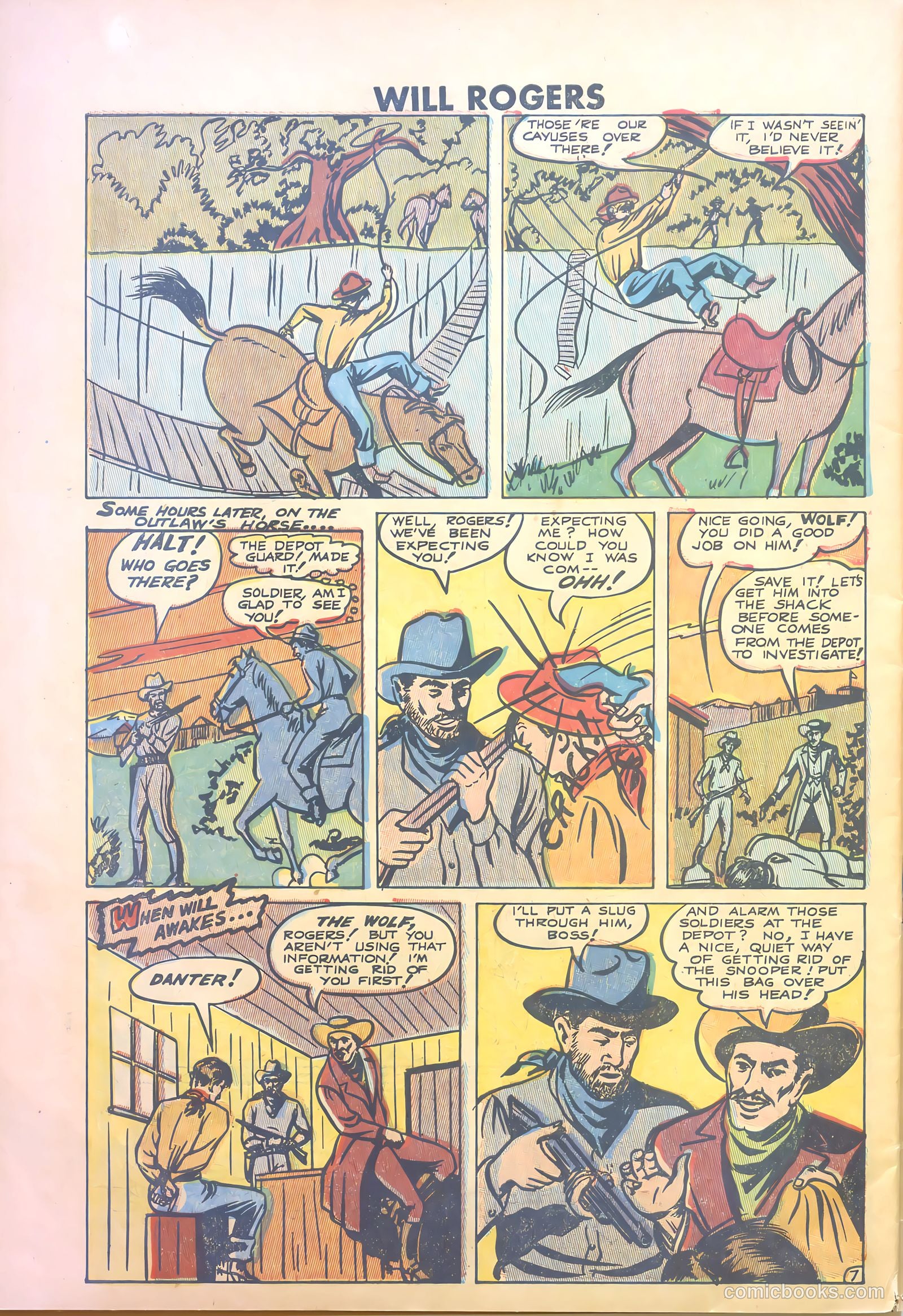 Will Rogers #5 — page 30 of 36