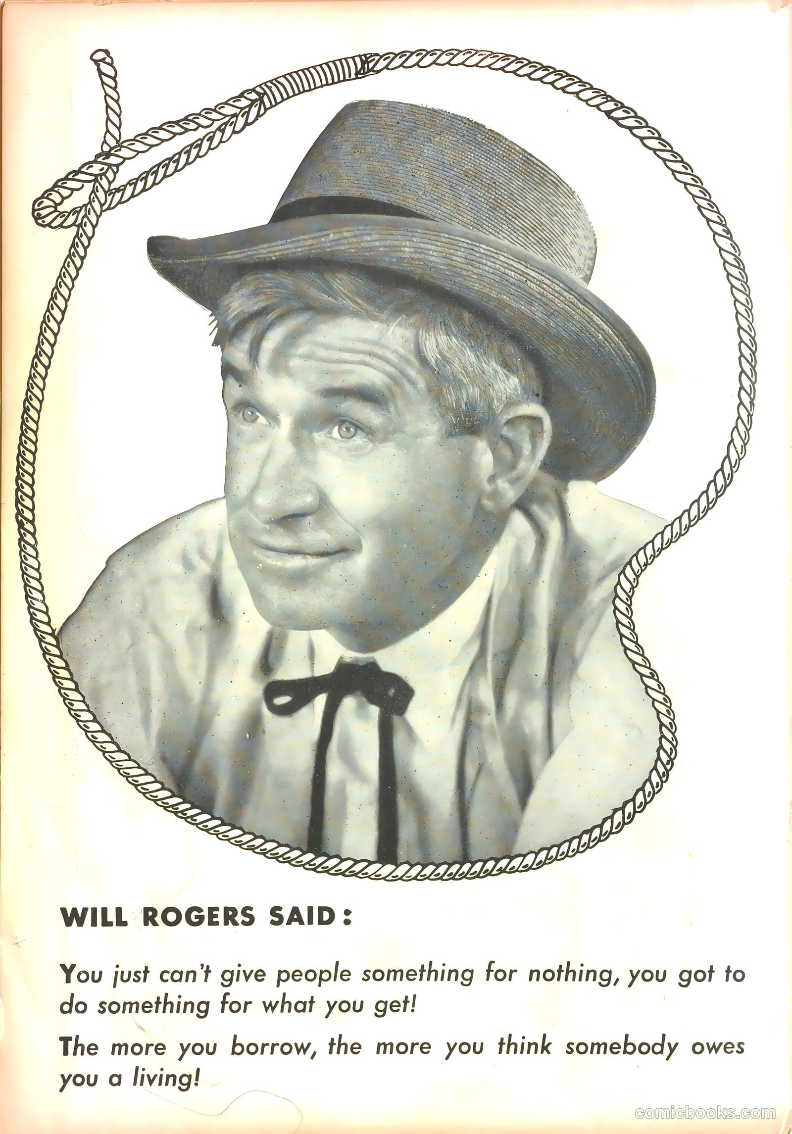 Will Rogers #5 — page 36 of 36