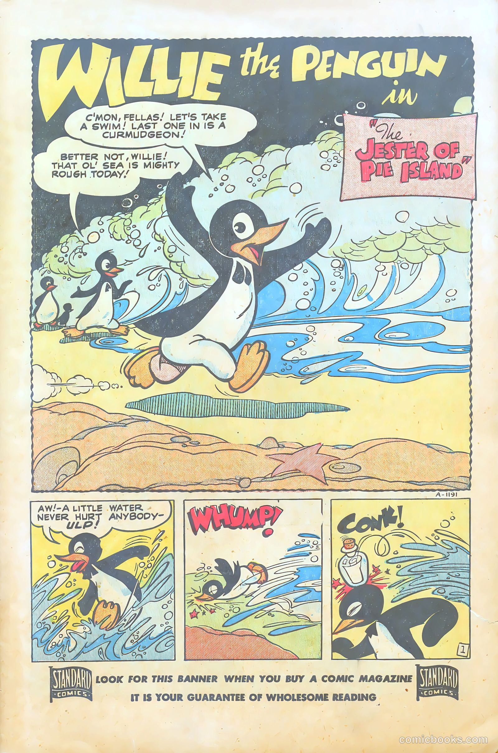 Willie the Penguin #1 — page 3 of 36