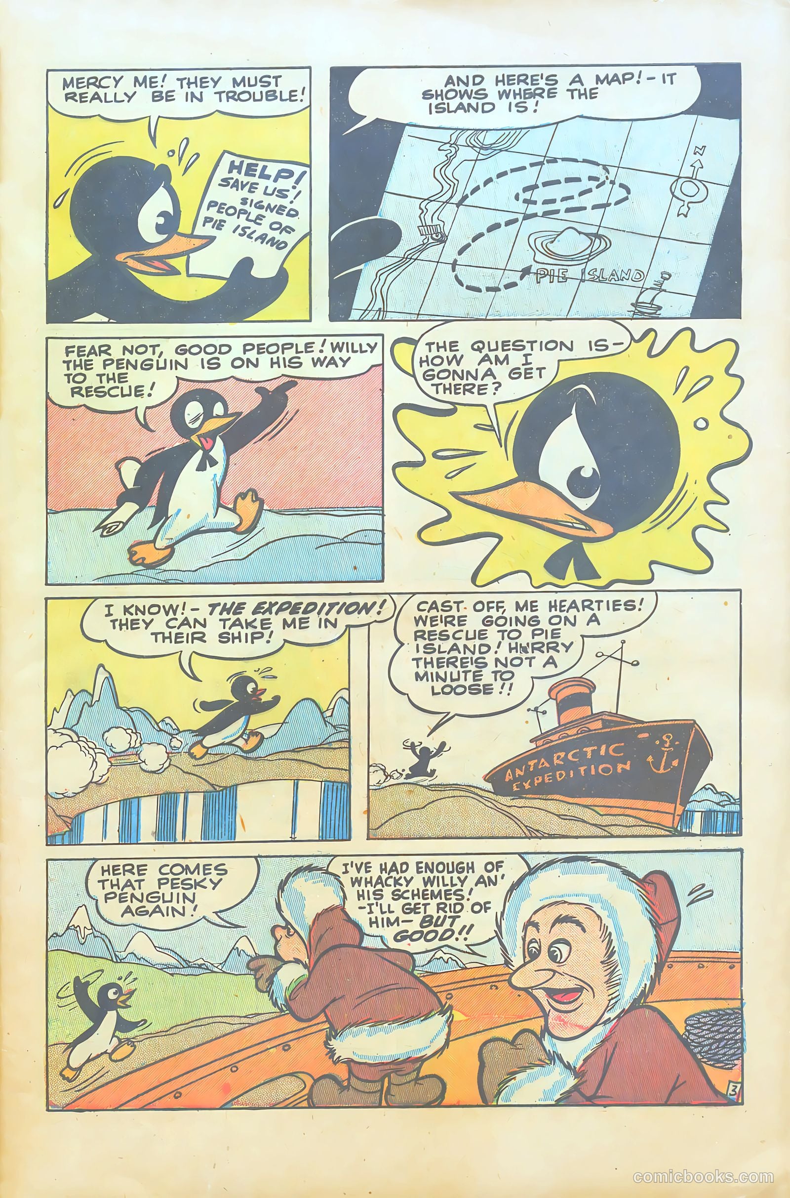 Willie the Penguin #1 — page 5 of 36