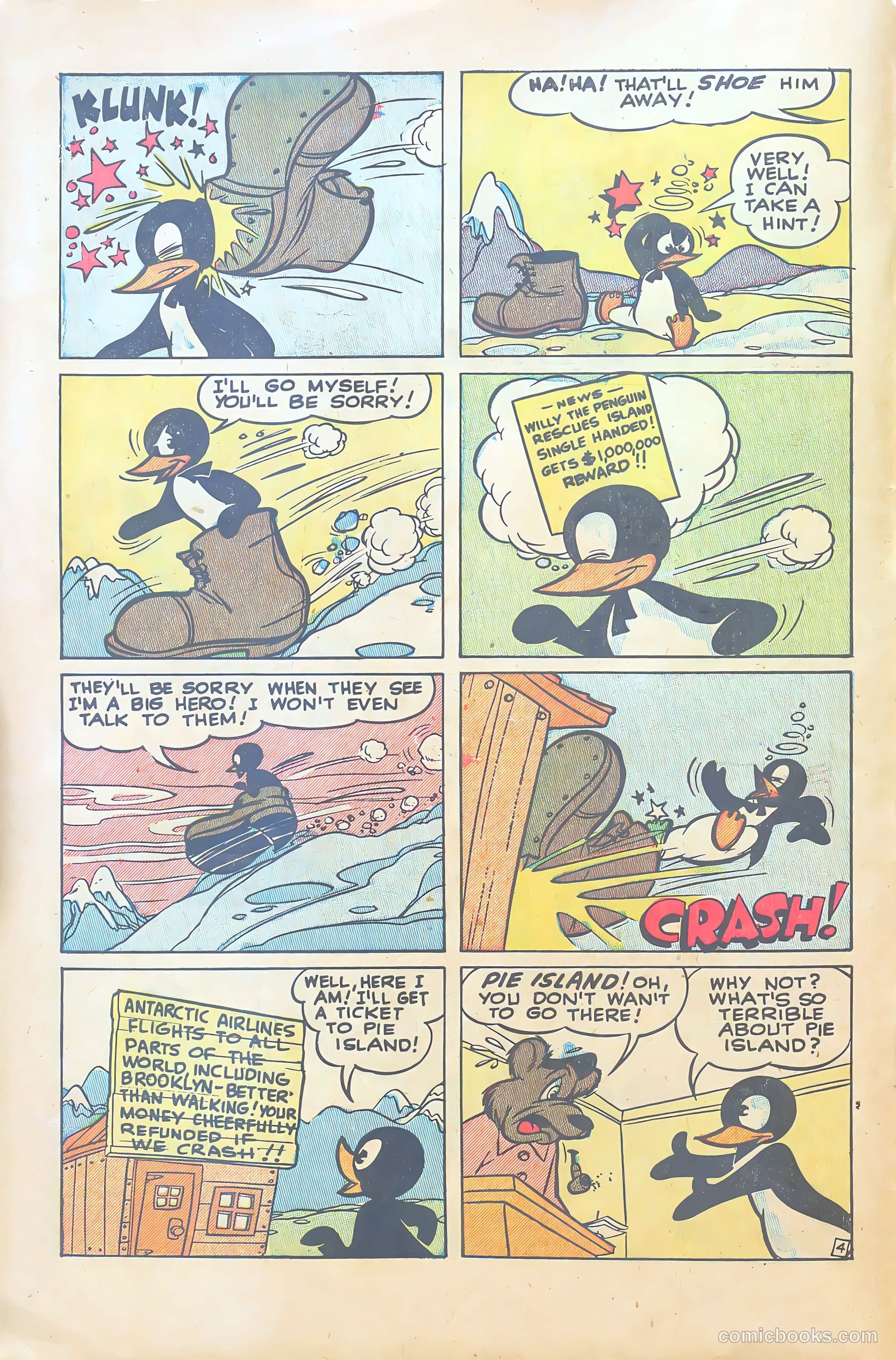 Willie the Penguin #1 — page 6 of 36