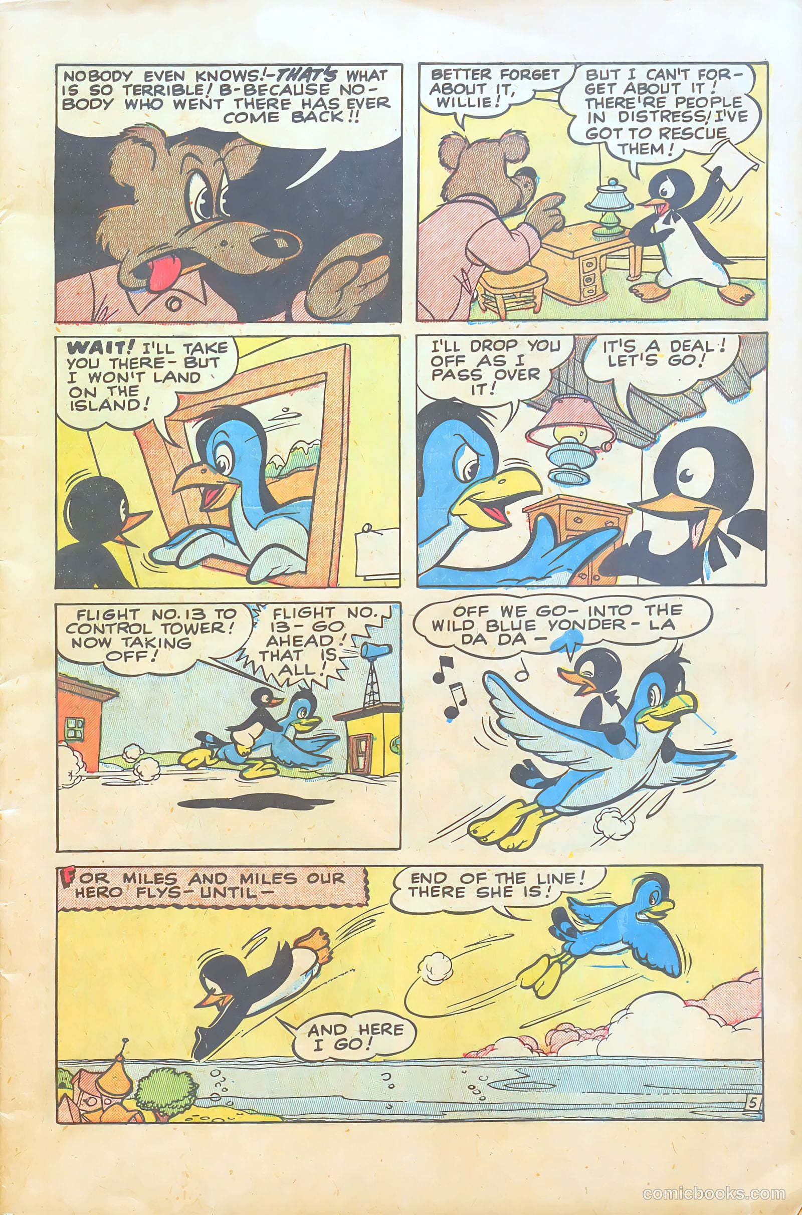 Willie the Penguin #1 — page 7 of 36