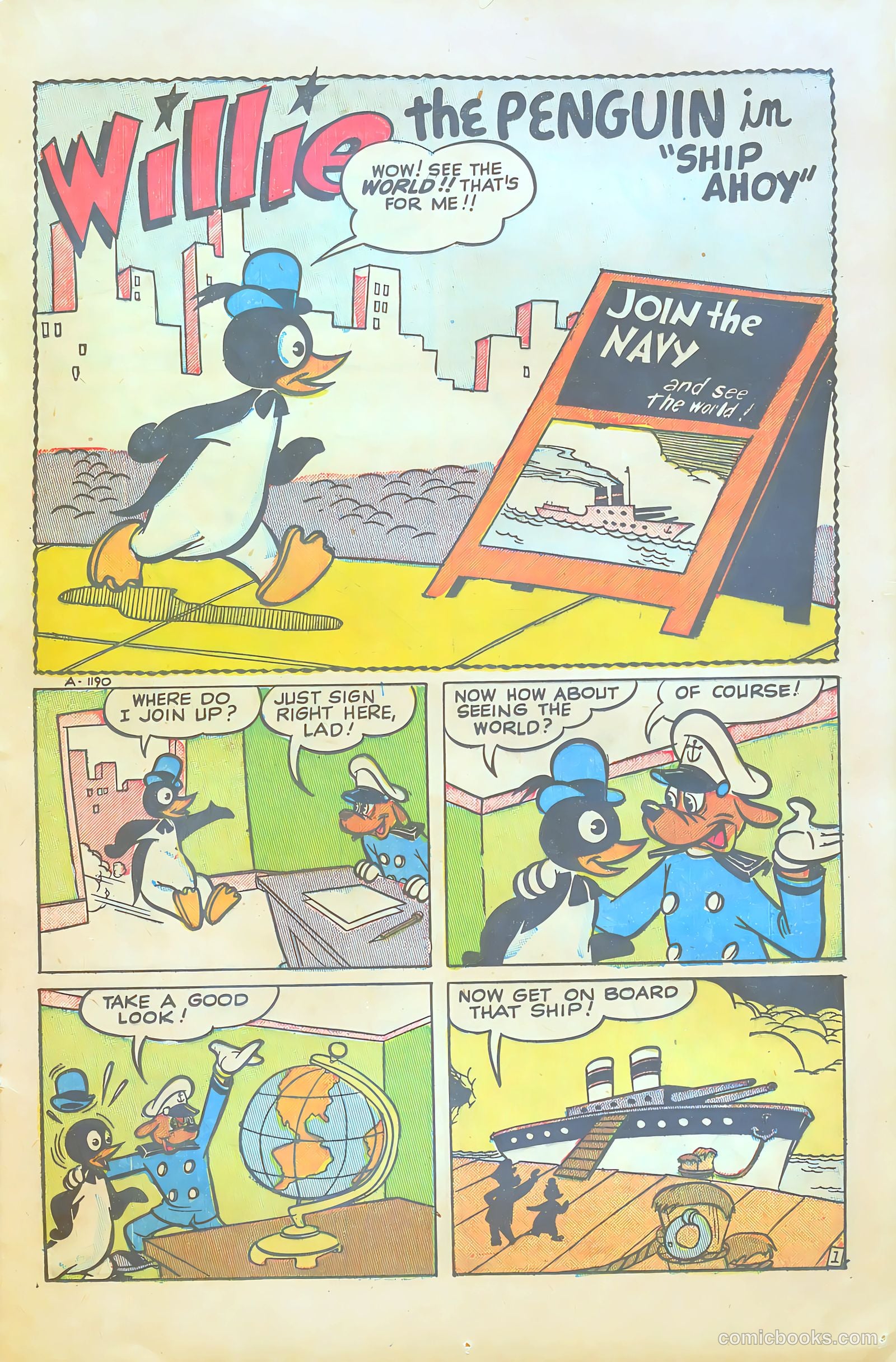 Willie the Penguin #1 — page 25 of 36