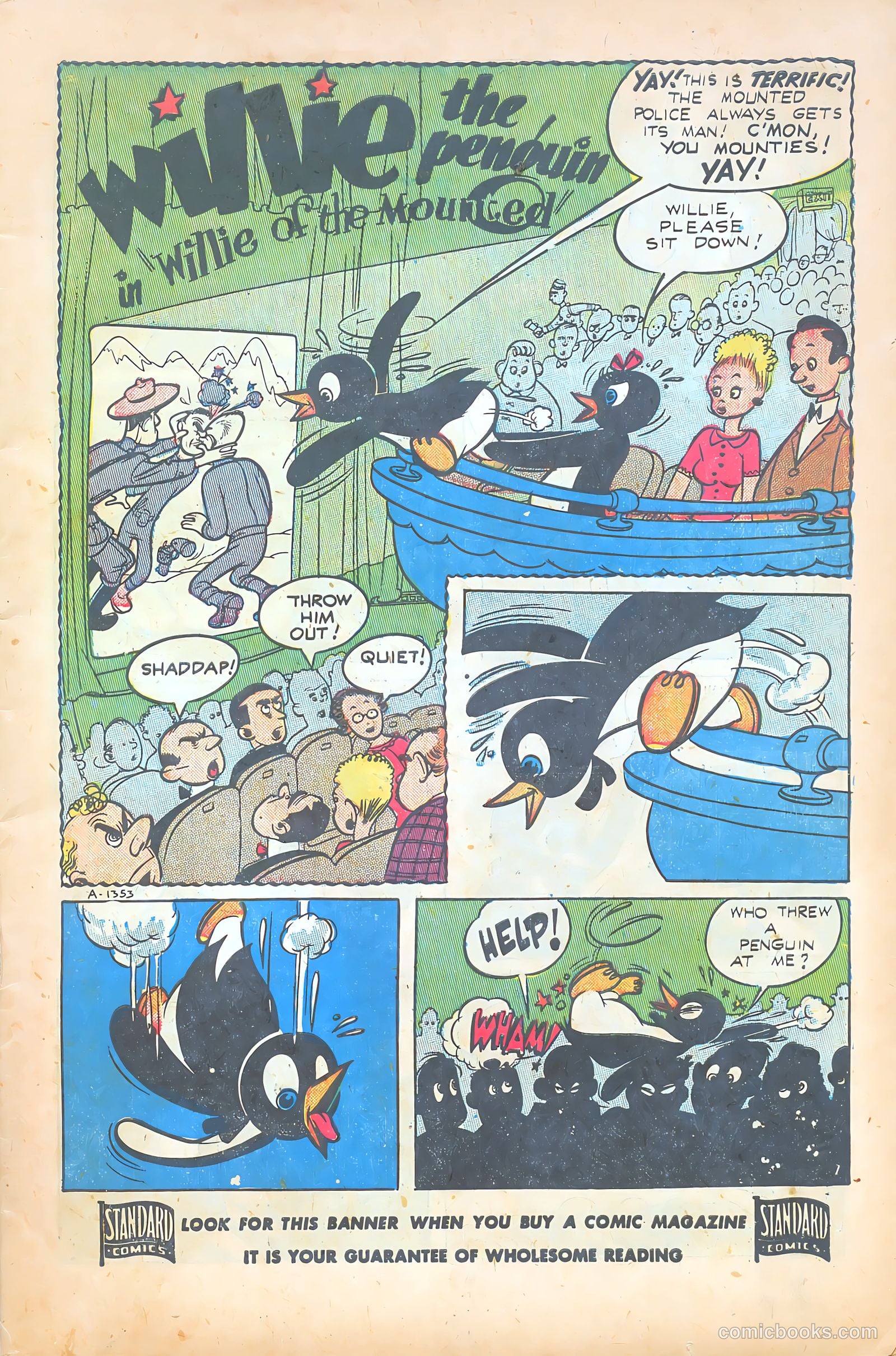 Willie the Penguin #2 — page 3 of 36