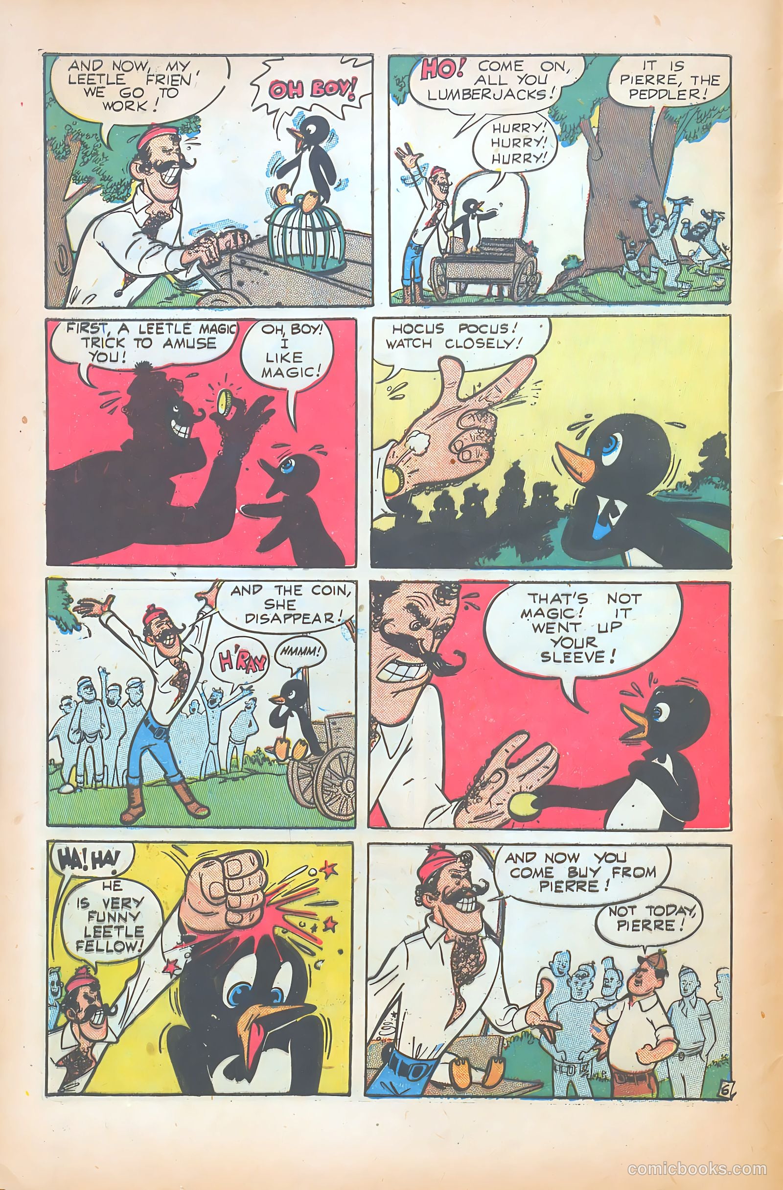 Willie the Penguin #2 — page 8 of 36