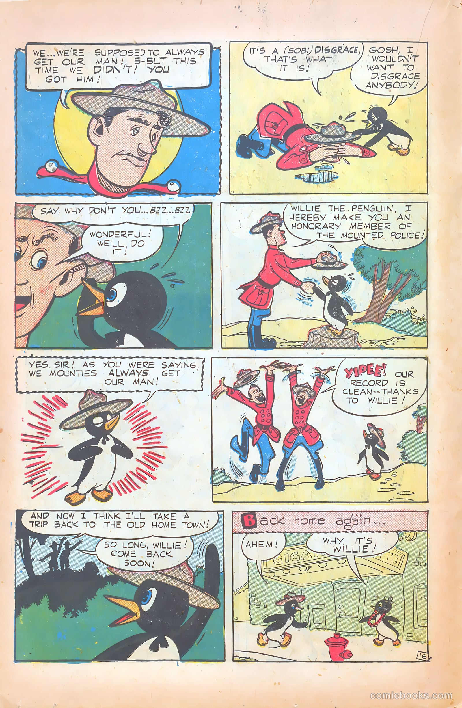 Willie the Penguin #2 — page 18 of 36