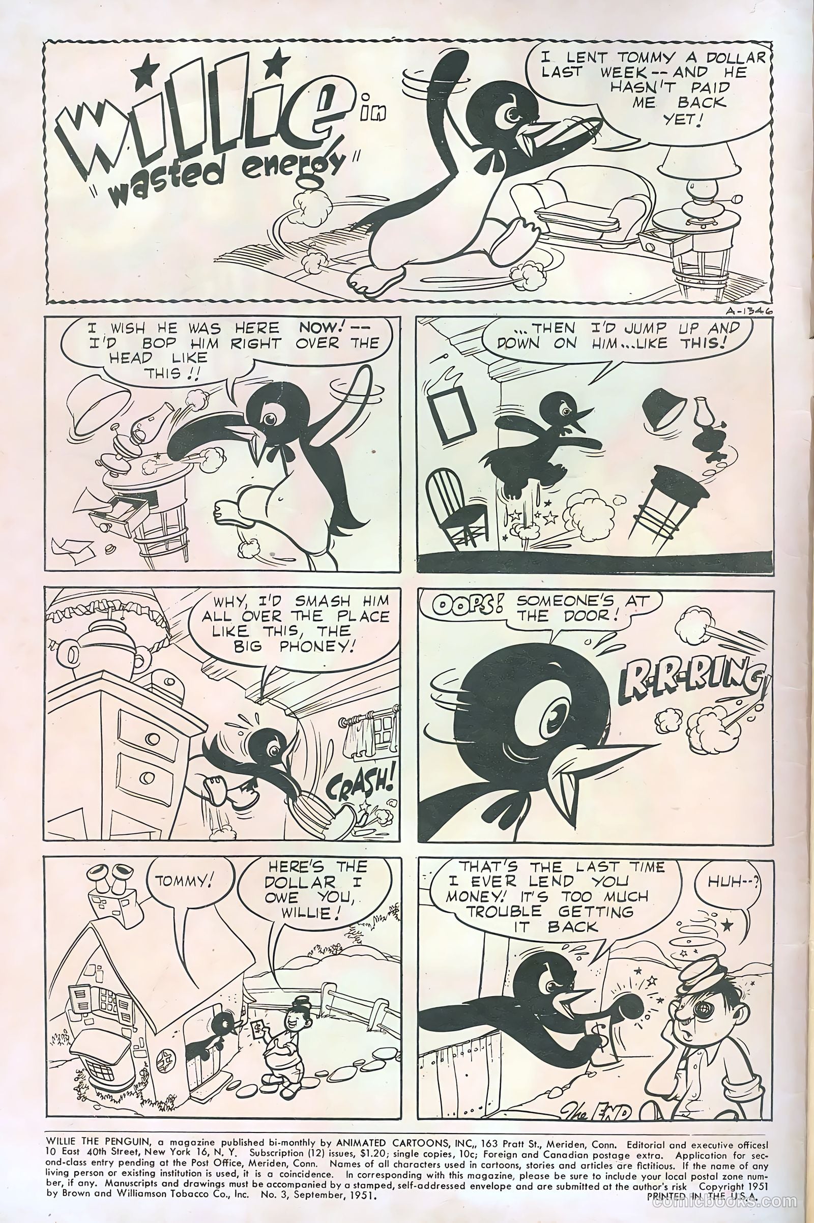 Willie the Penguin #3 — page 2 of 36