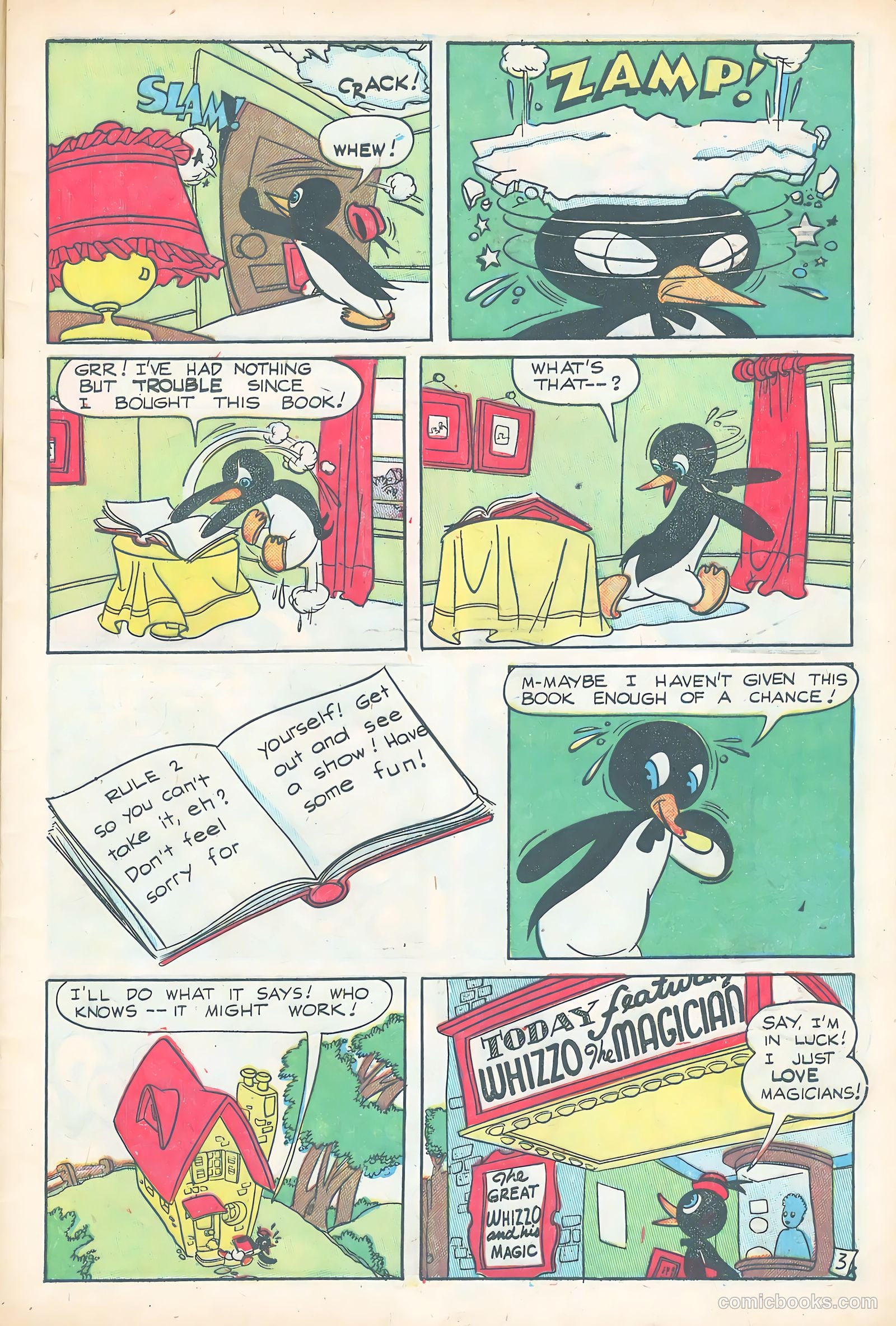 Willie the Penguin #3 — page 5 of 36