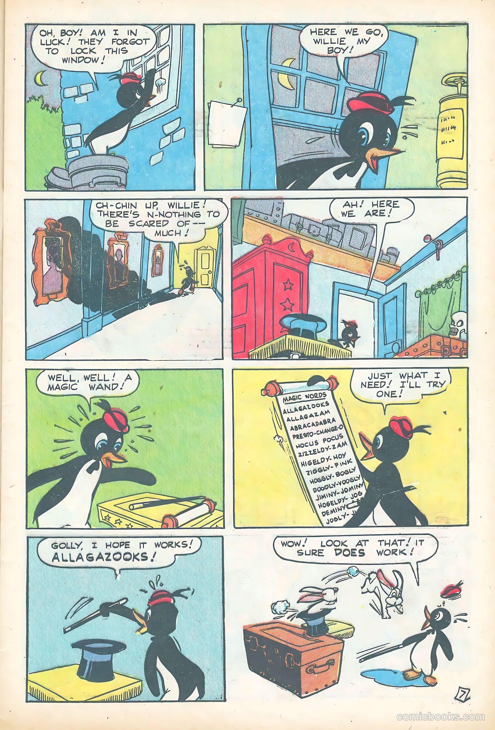 Willie the Penguin #3 — page 9 of 36