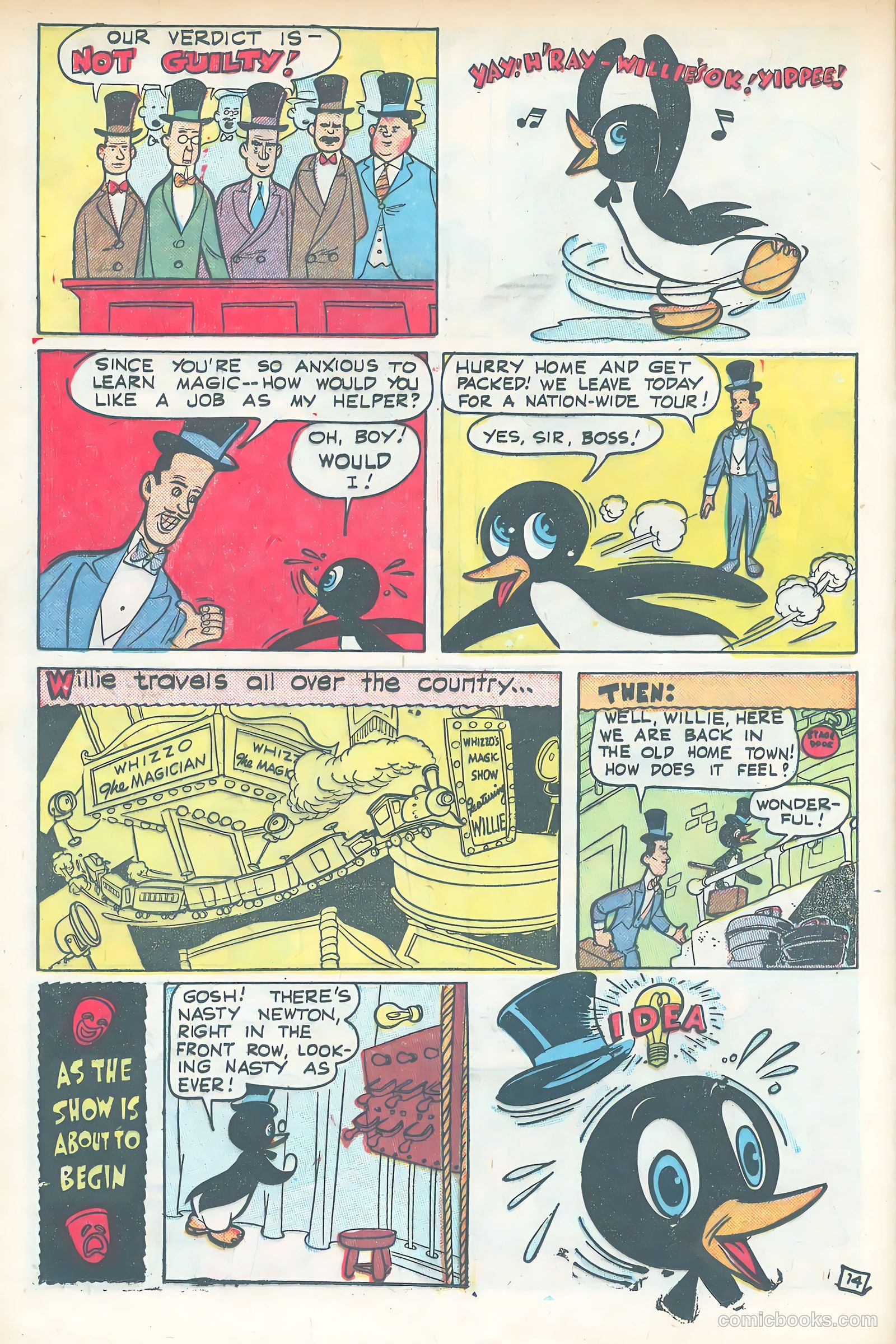 Willie the Penguin #3 — page 16 of 36