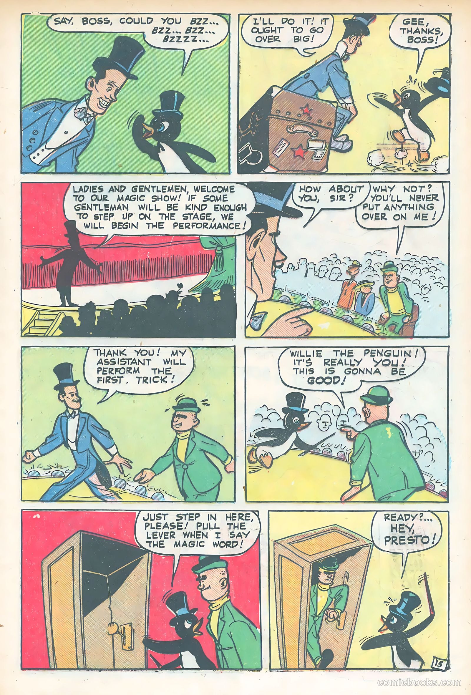 Willie the Penguin #3 — page 17 of 36
