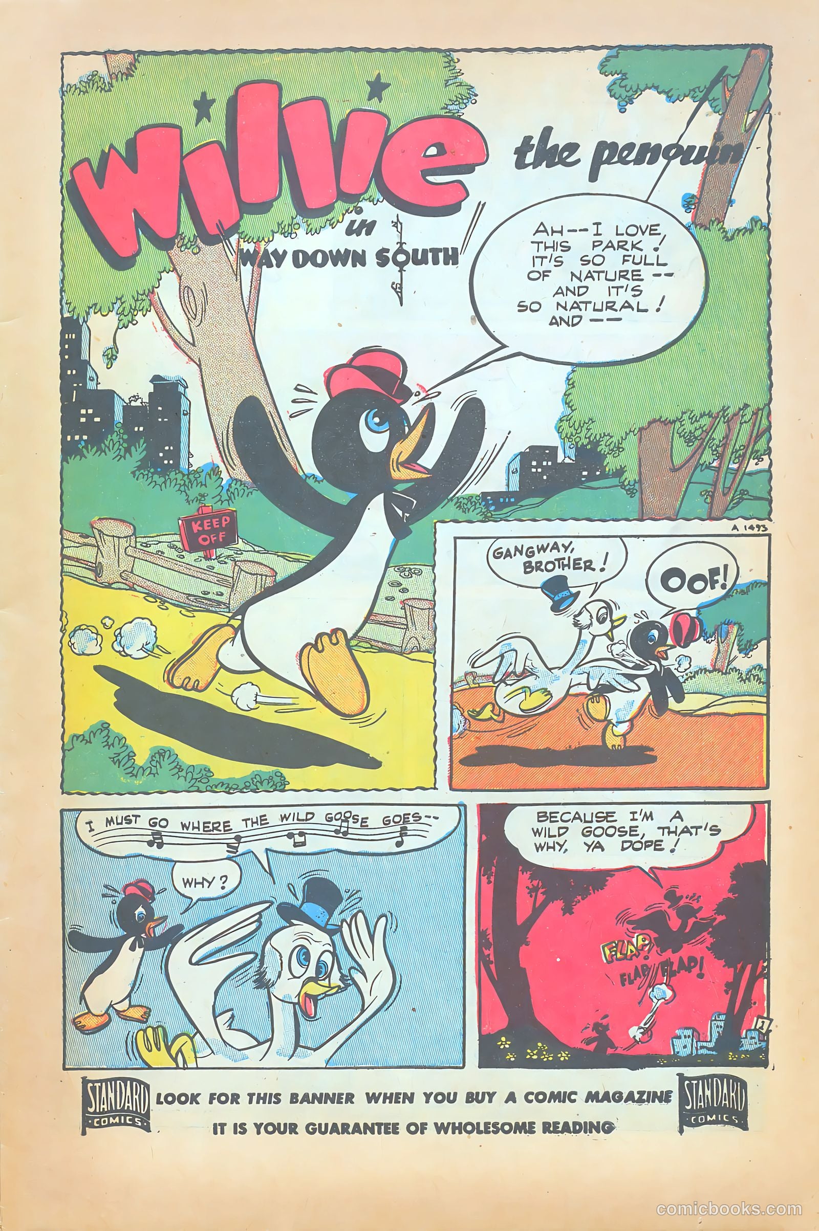 Willie the Penguin #4 — page 3 of 36