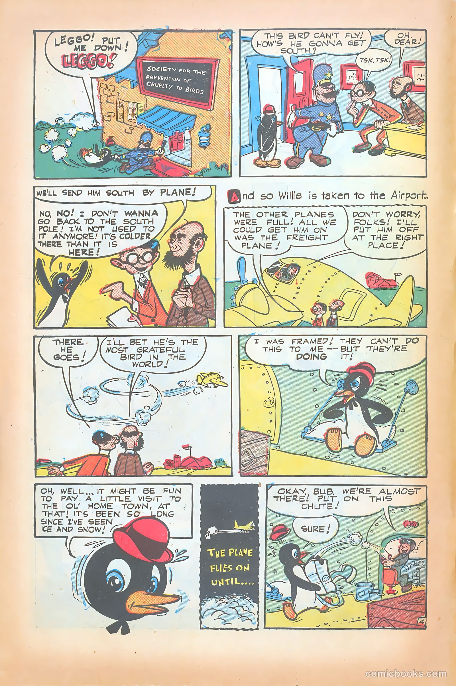 Willie the Penguin #4 — page 6 of 36