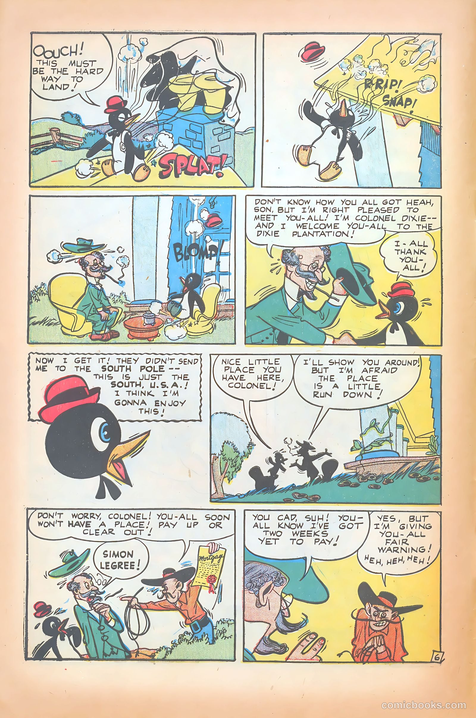 Willie the Penguin #4 — page 8 of 36