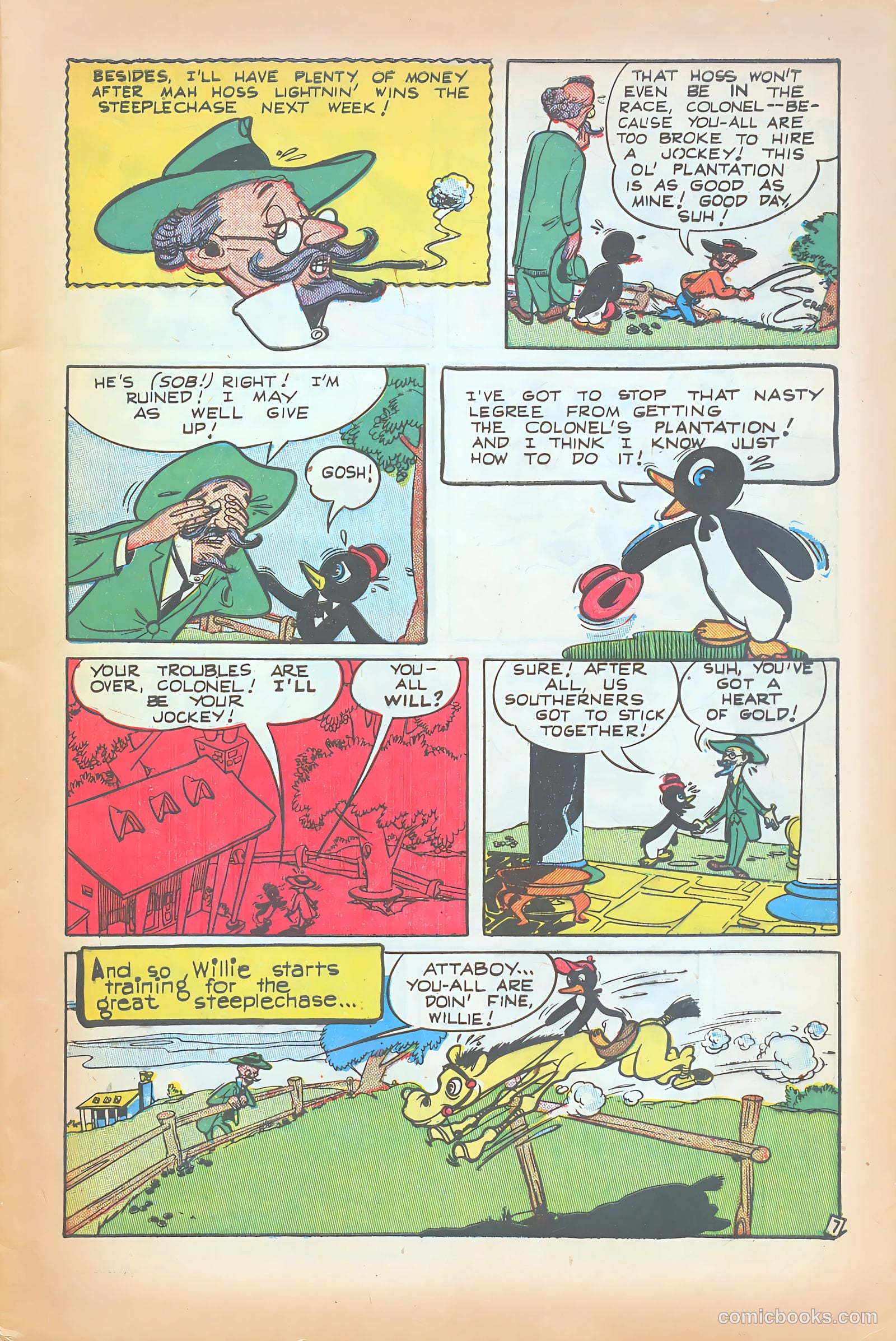 Willie the Penguin #4 — page 9 of 36
