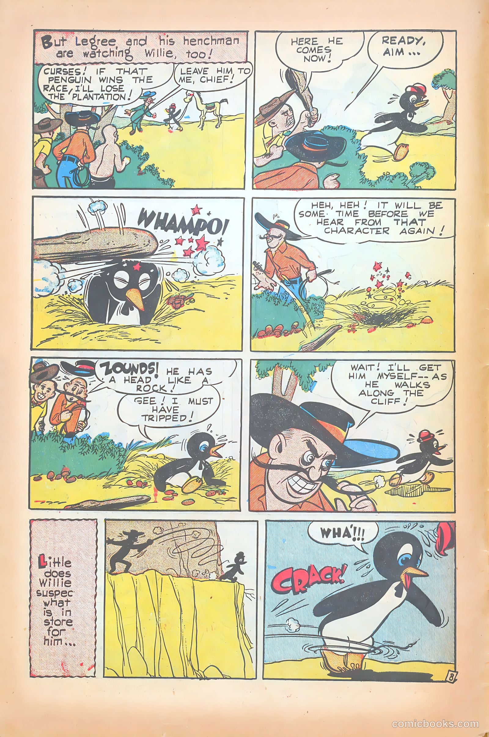 Willie the Penguin #4 — page 10 of 36