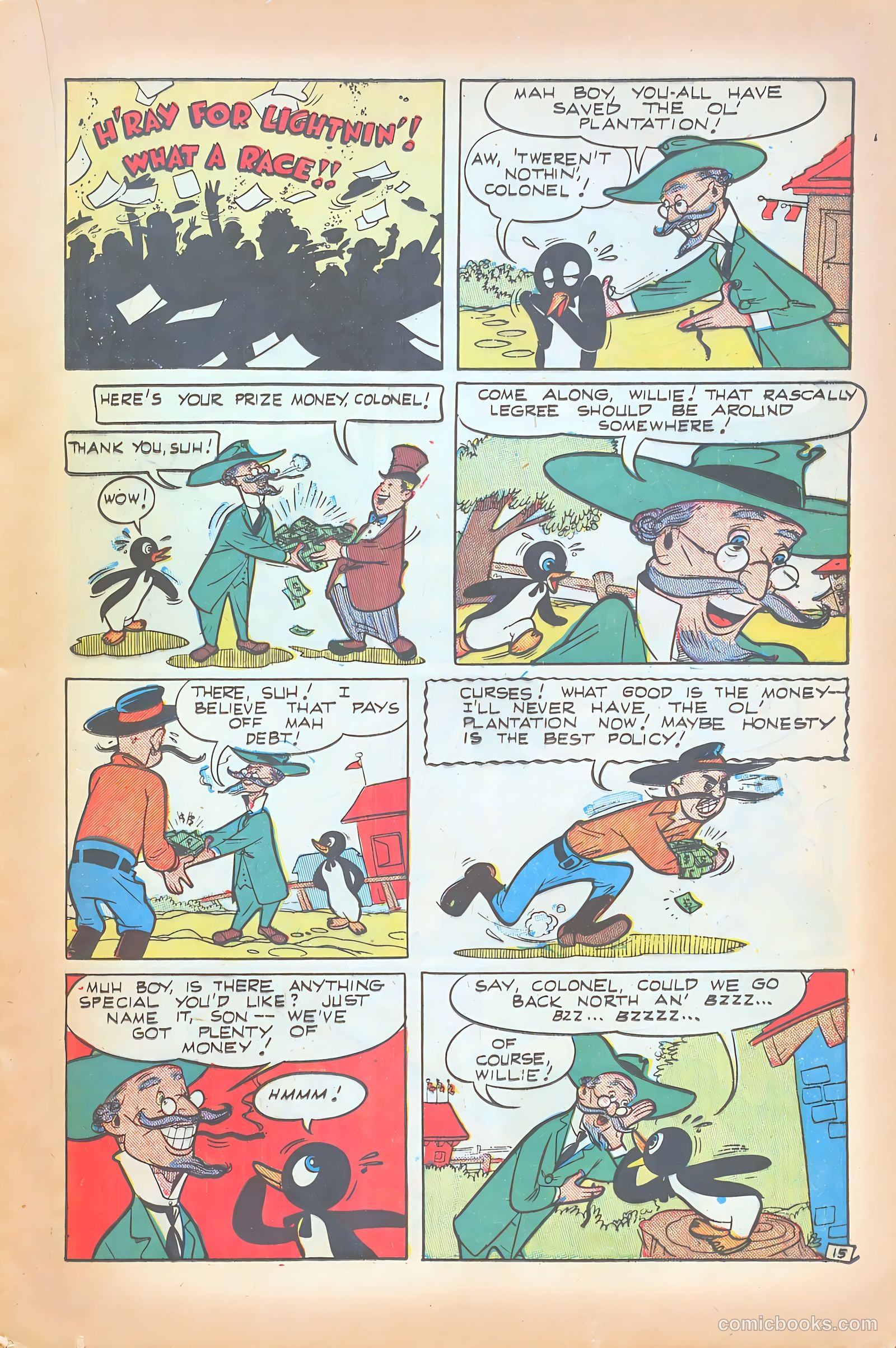 Willie the Penguin #4 — page 17 of 36