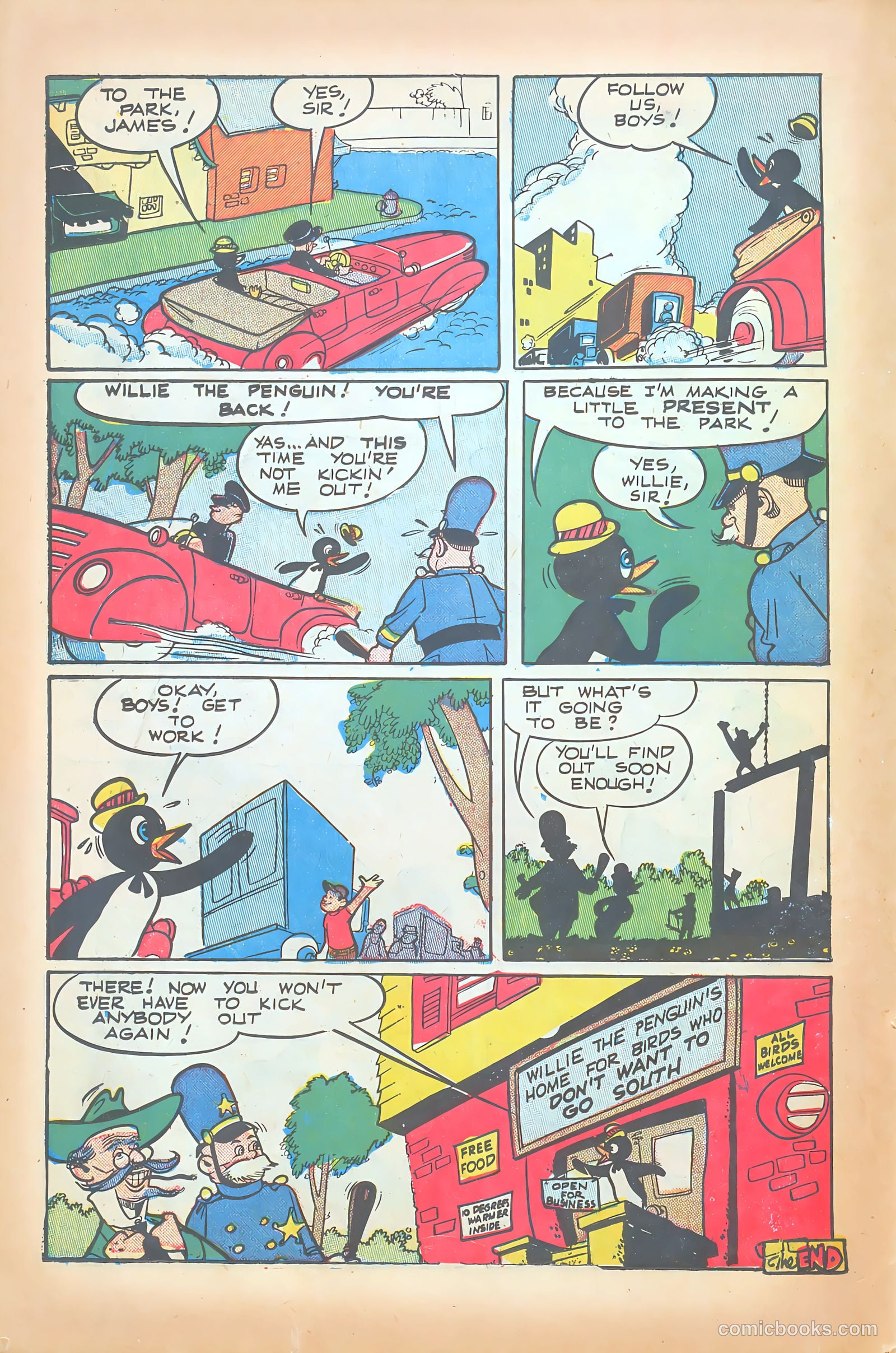 Willie the Penguin #4 — page 18 of 36