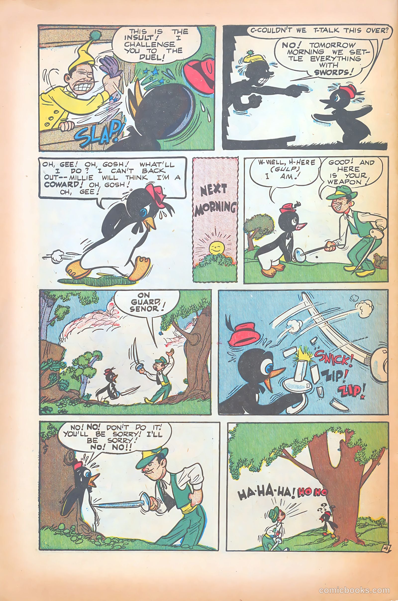 Willie the Penguin #4 — page 30 of 36