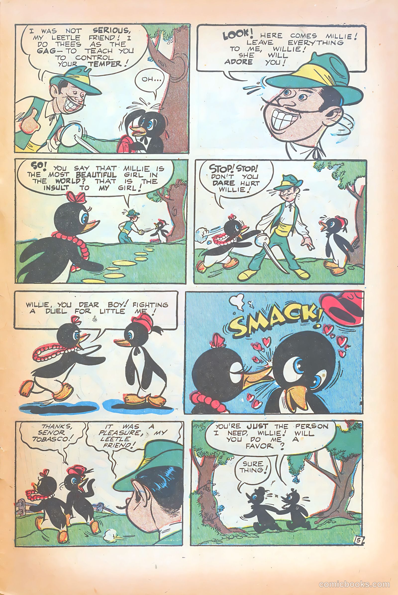 Willie the Penguin #4 — page 31 of 36