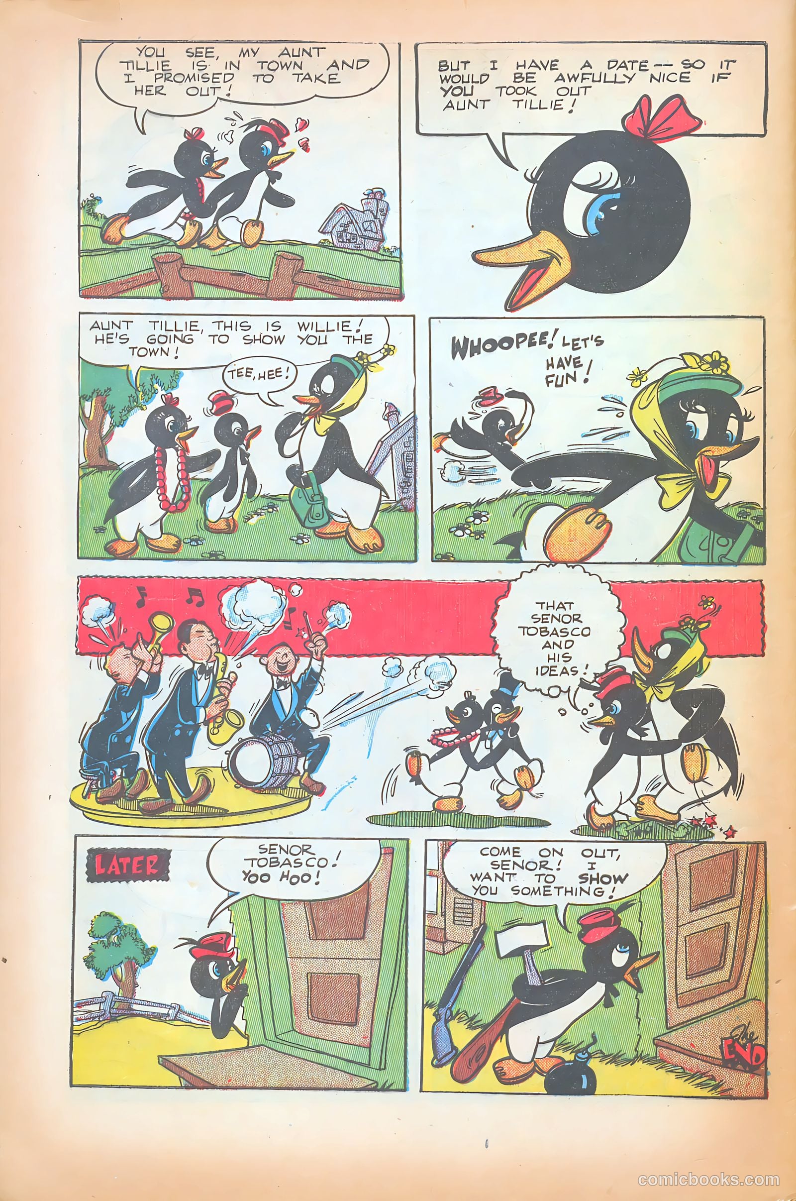 Willie the Penguin #4 — page 32 of 36