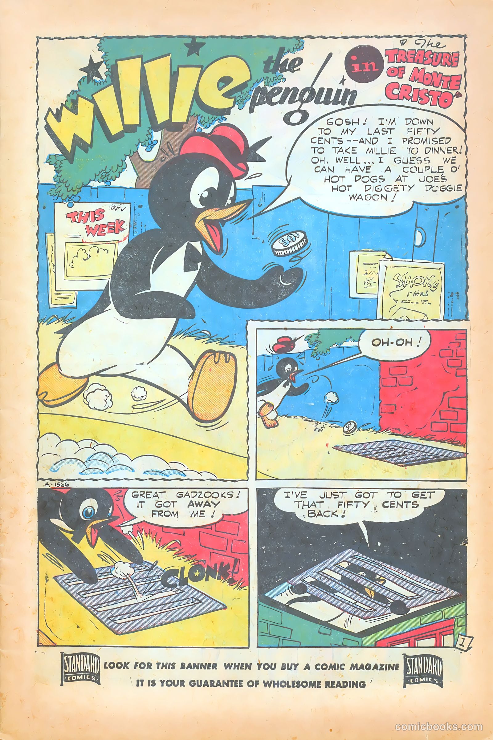 Willie the Penguin #5 — page 3 of 36
