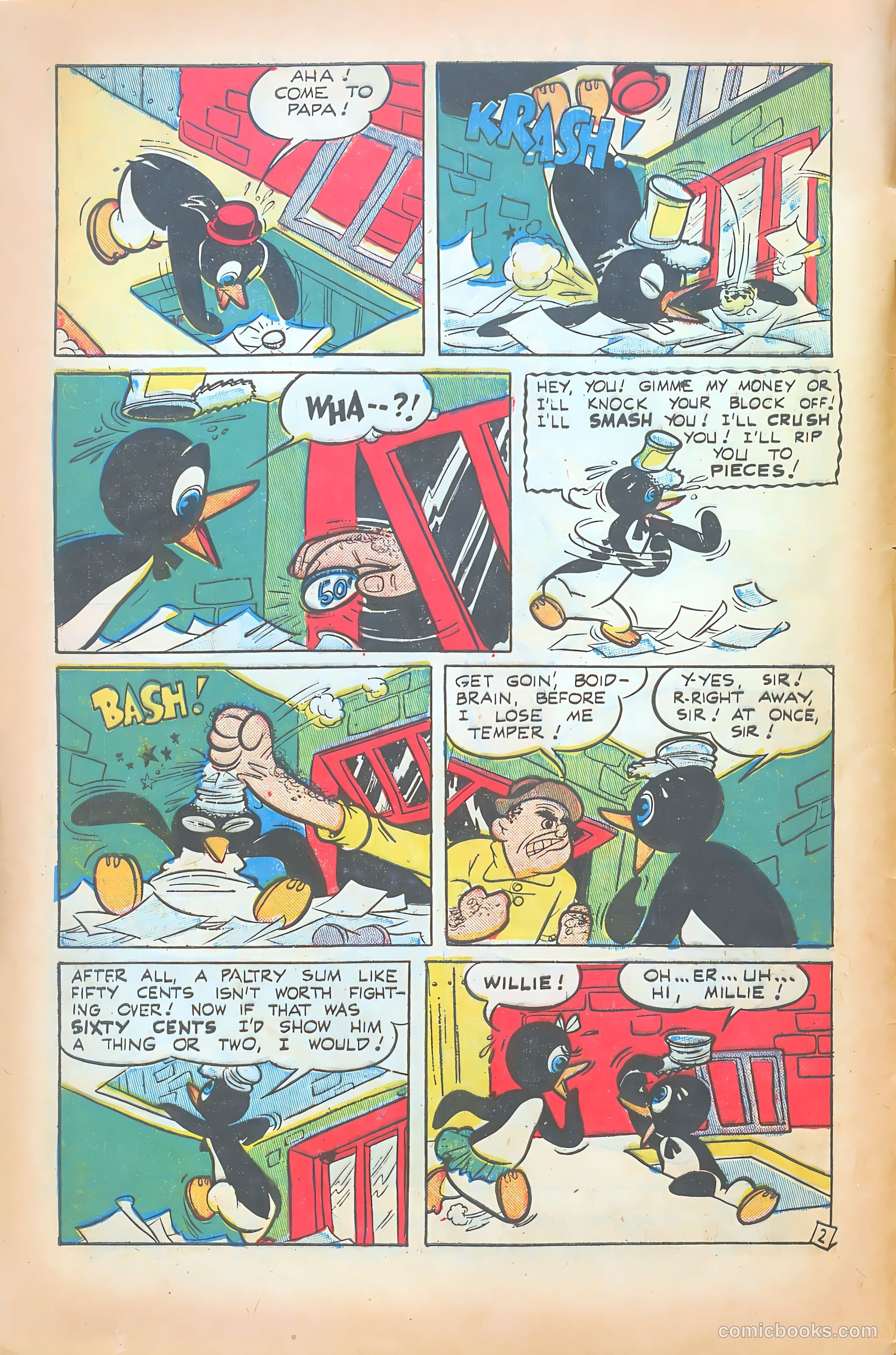 Willie the Penguin #5 — page 4 of 36