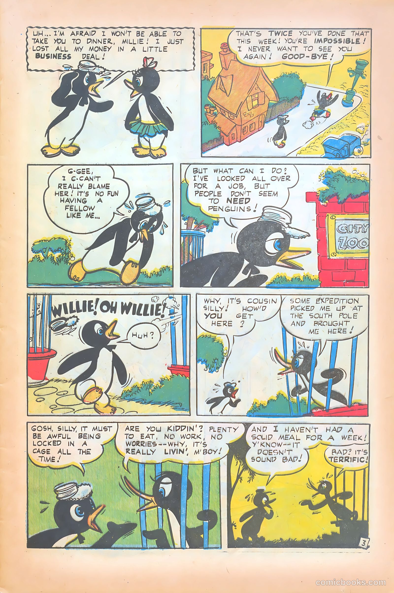 Willie the Penguin #5 — page 5 of 36