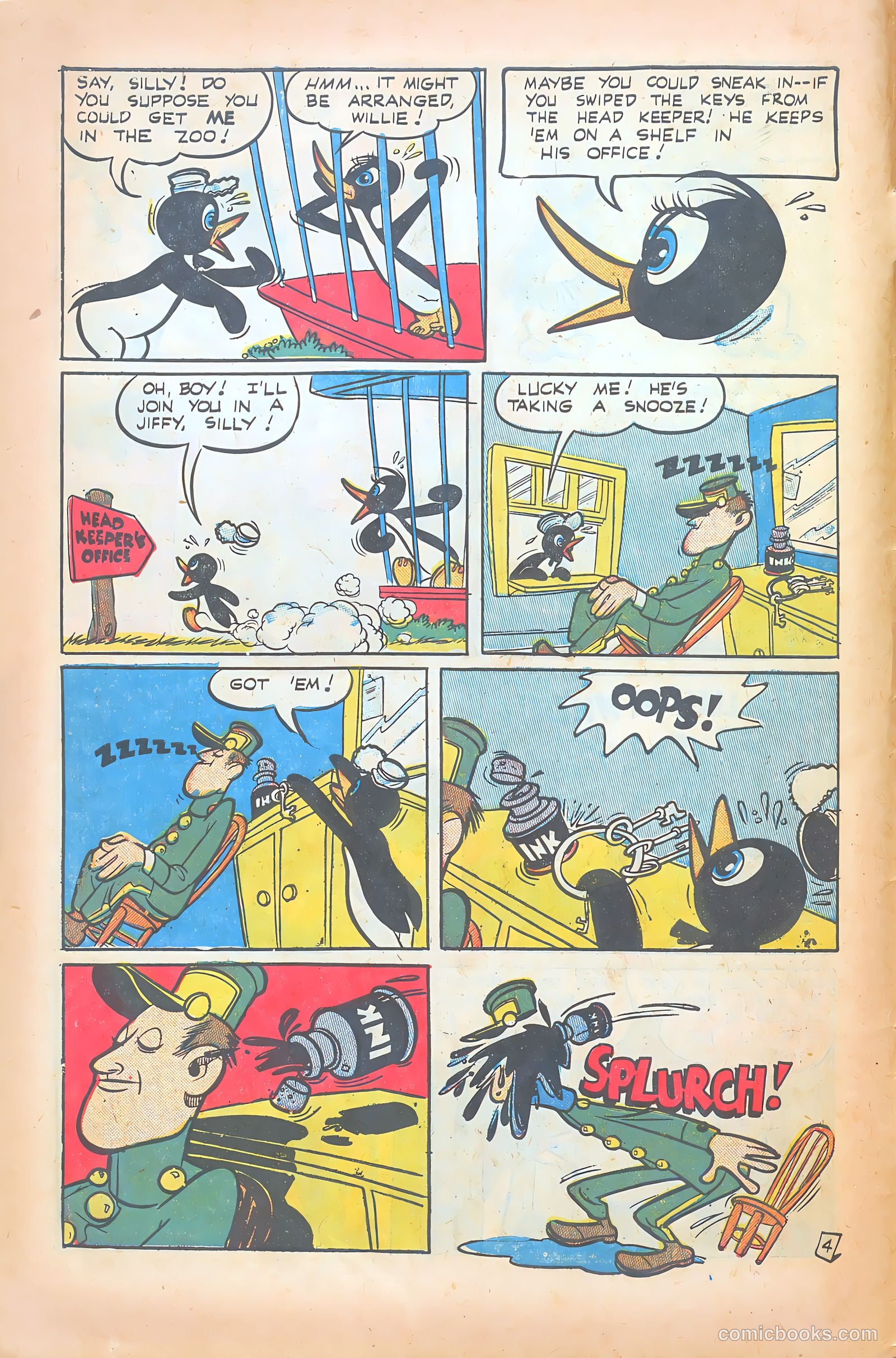 Willie the Penguin #5 — page 6 of 36