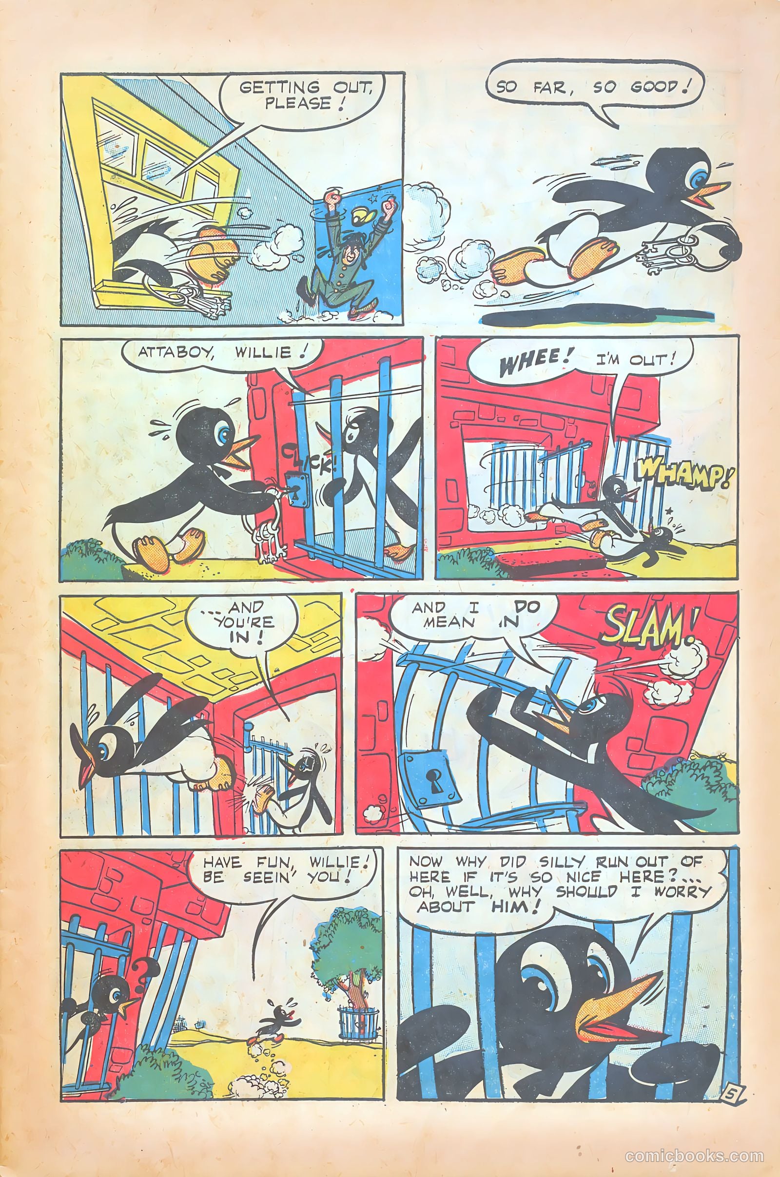 Willie the Penguin #5 — page 7 of 36