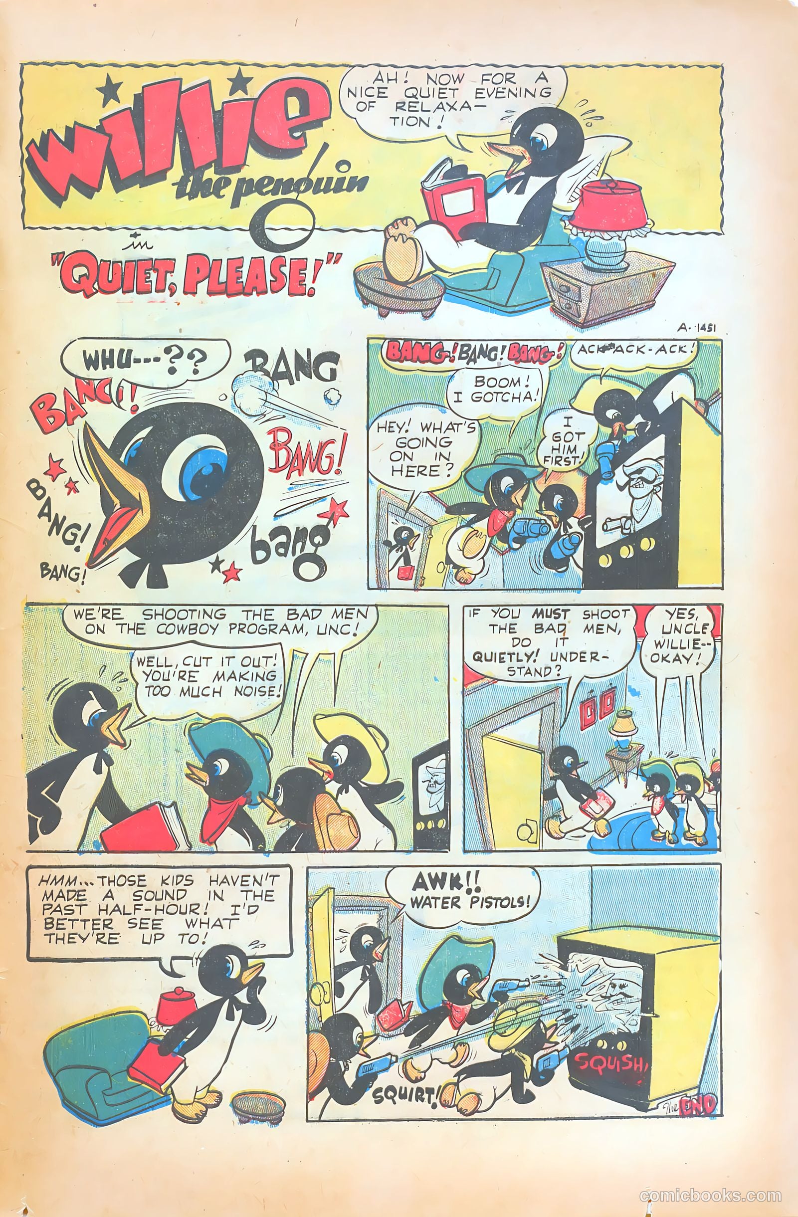 Willie the Penguin #5 — page 33 of 36