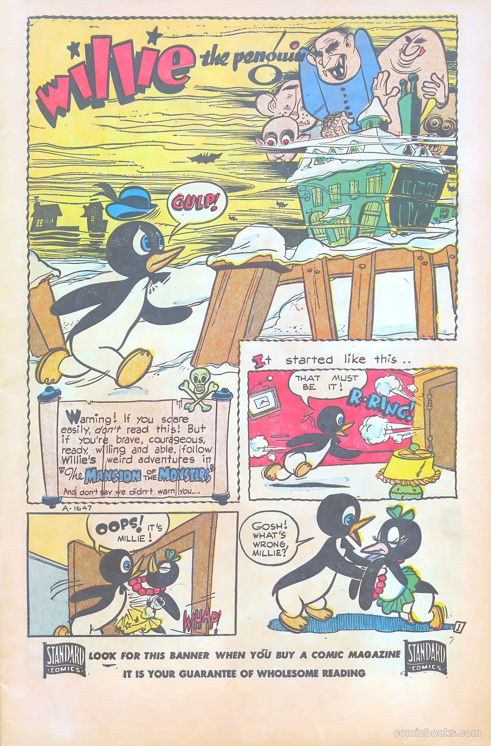 Willie the Penguin #6 — page 3 of 36