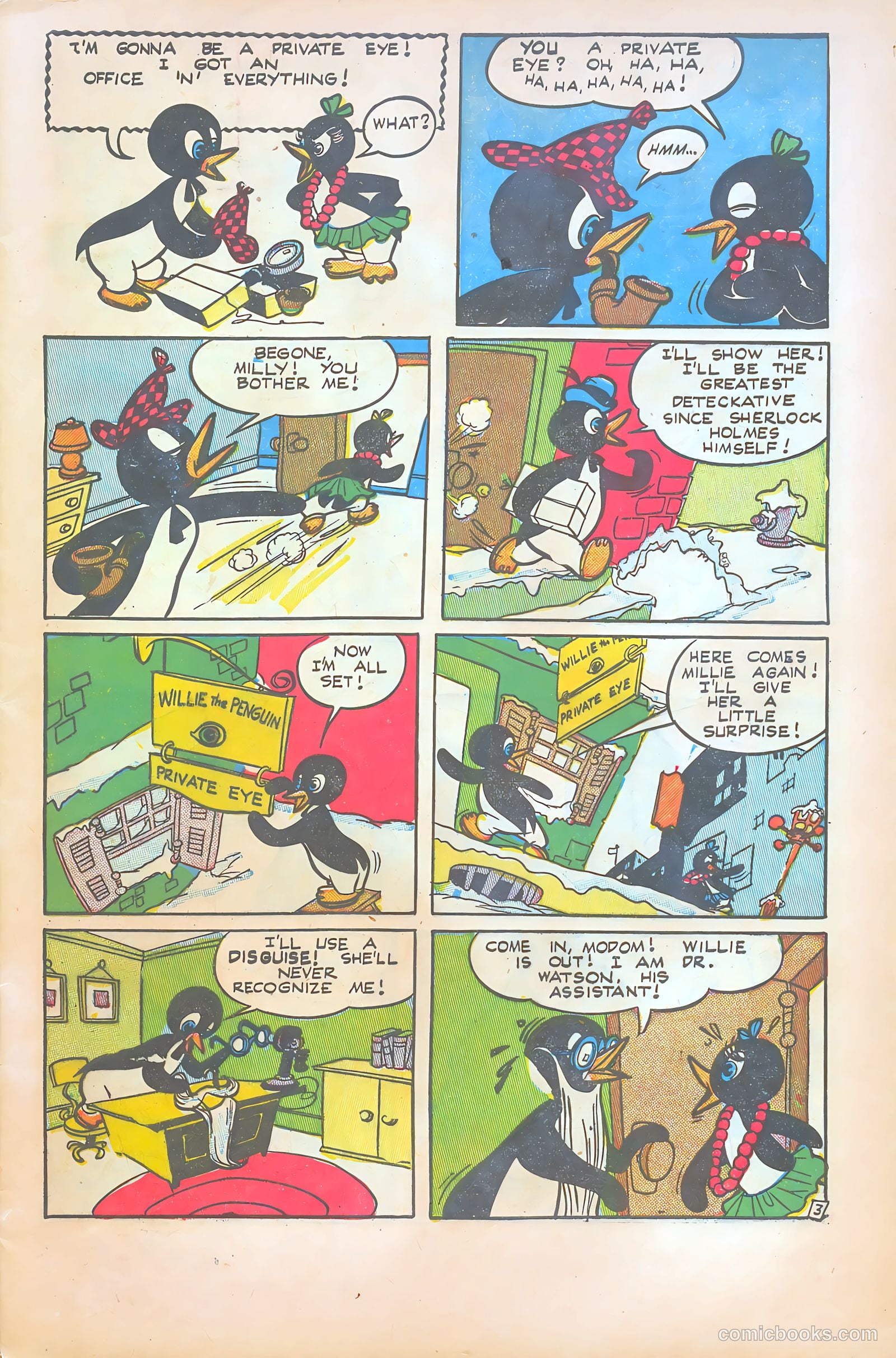 Willie the Penguin #6 — page 5 of 36