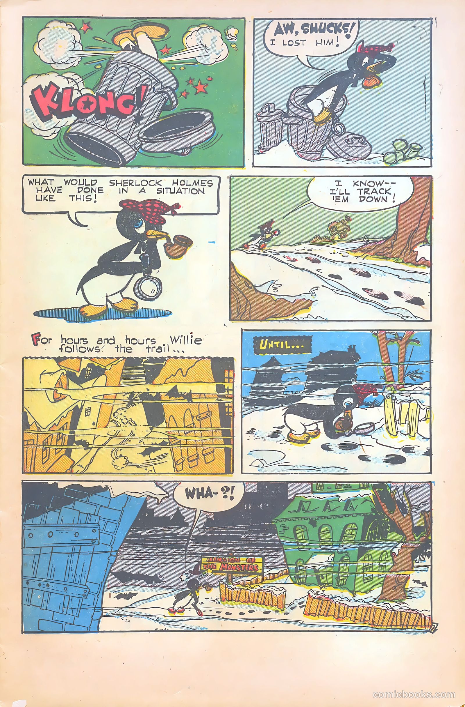 Willie the Penguin #6 — page 9 of 36